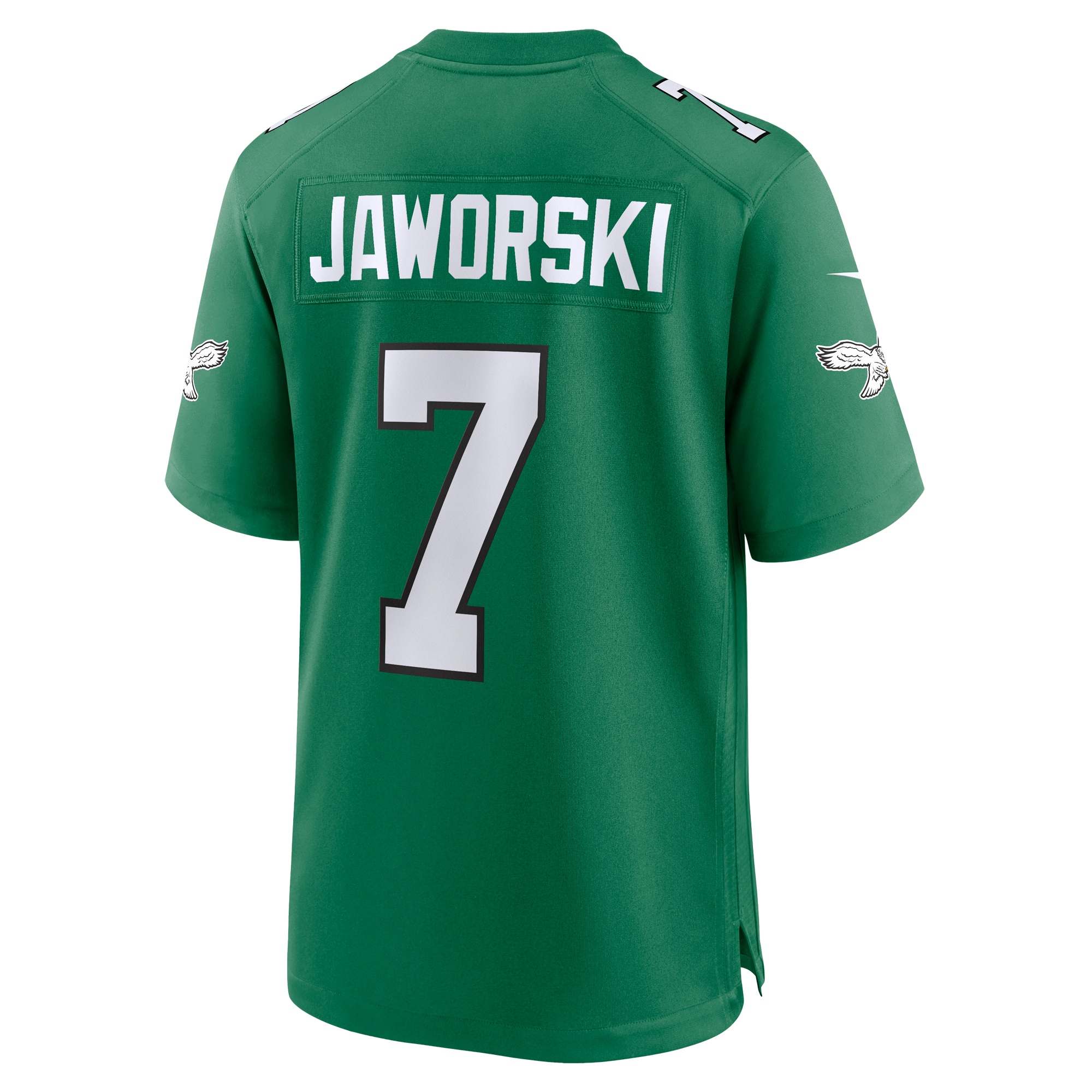 Men's Philadelphia Eagles Ron Jaworski Kelly Green Alternate Game Jersey JS5569 nicesnker - Image 3
