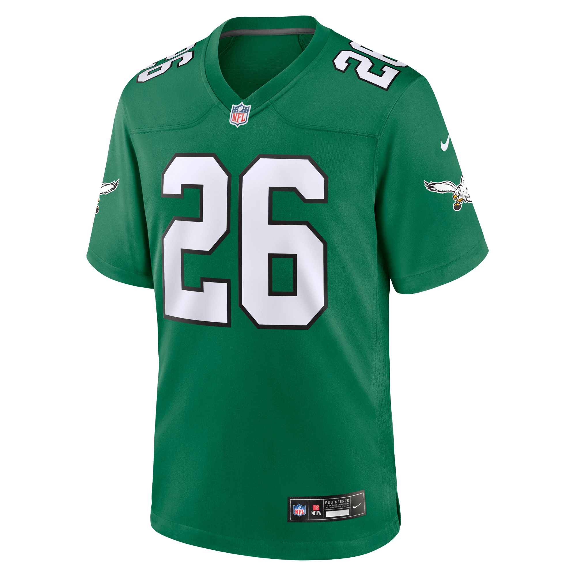 Men's Philadelphia Eagles Saquon Barkley Kelly Green Alternate Game Jersey JS9129 nicesnker - Image 2