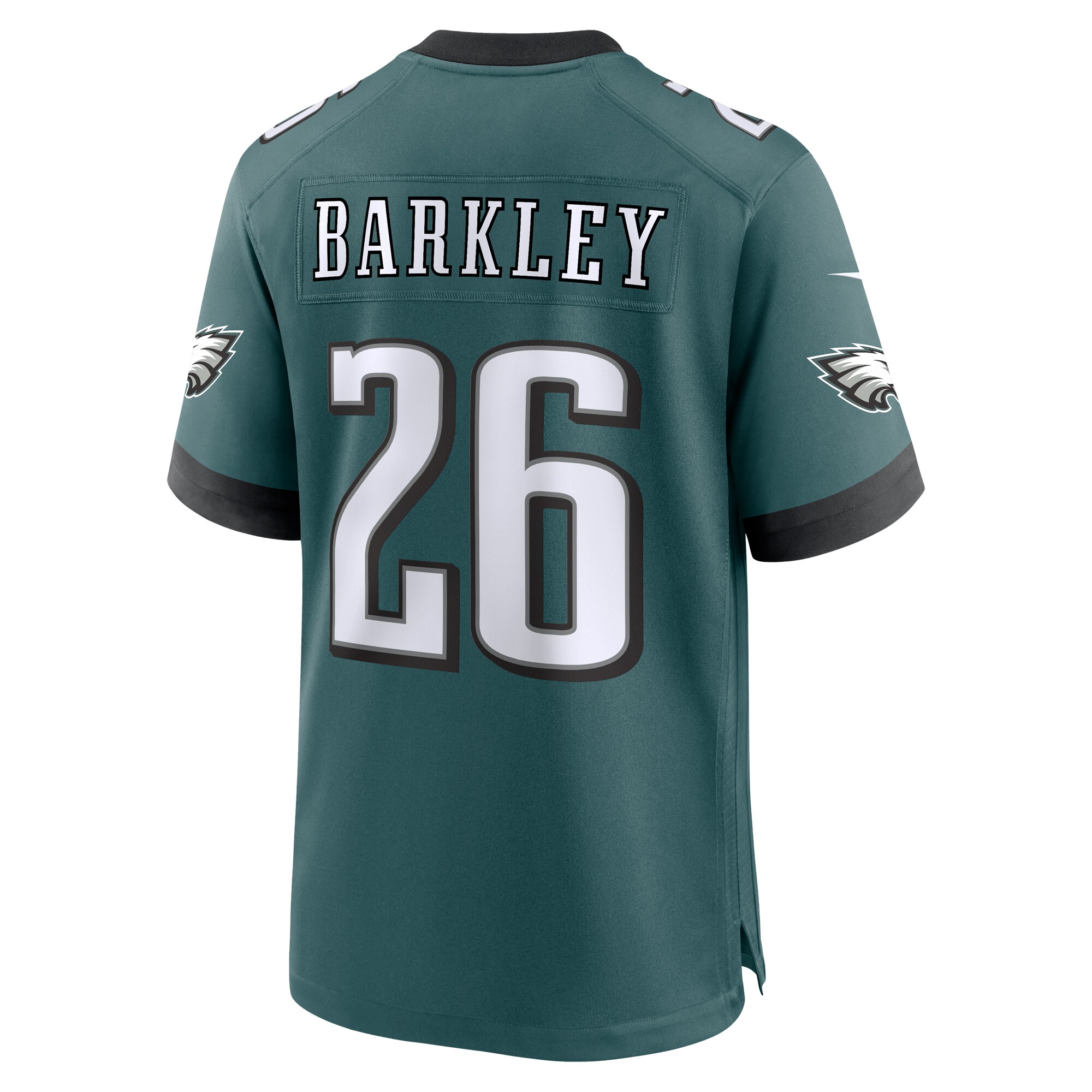 Men's Philadelphia Eagles Saquon Barkley Midnight Green Game Player Jersey JS4200 nicesnker - Image 3