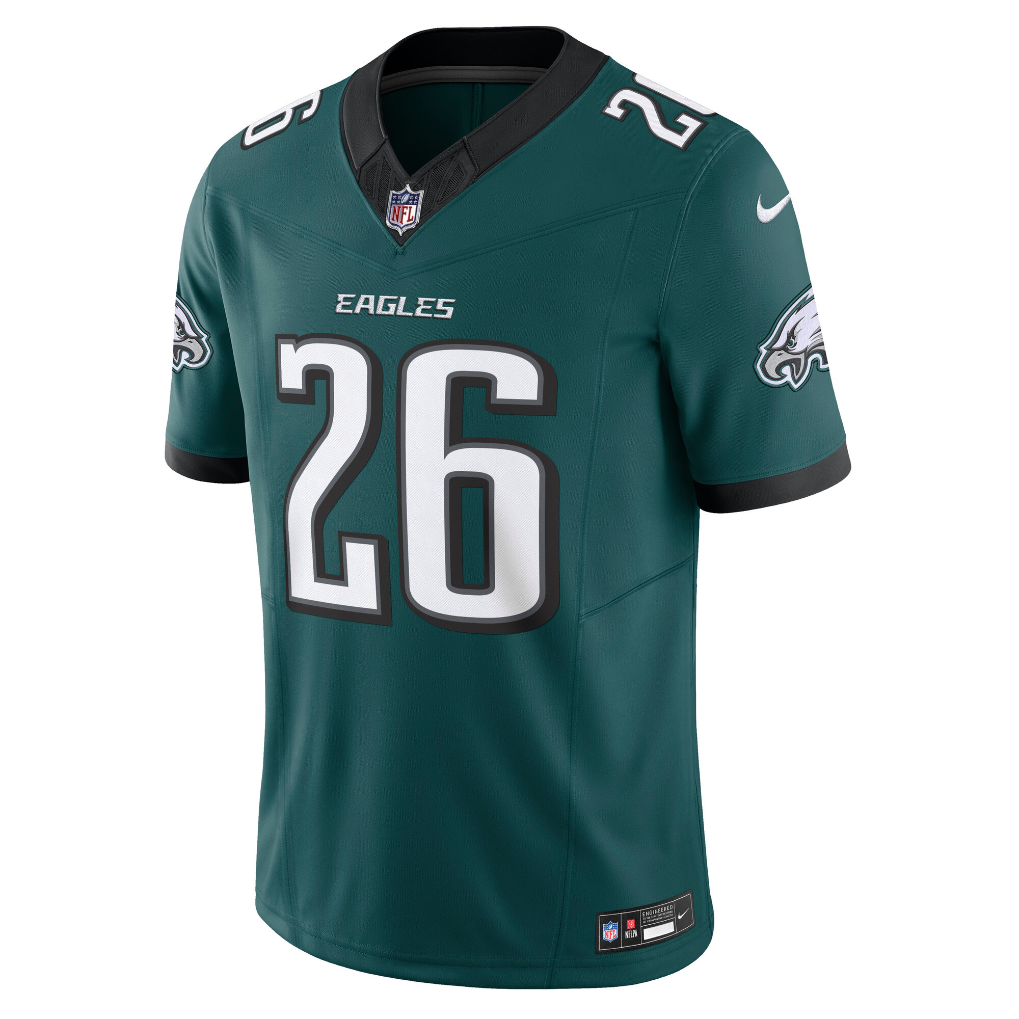 Men's Philadelphia Eagles Saquon Barkley Midnight Green Vapor F.U.S.E. Limited Jersey JS6936 nicesnker - Image 2