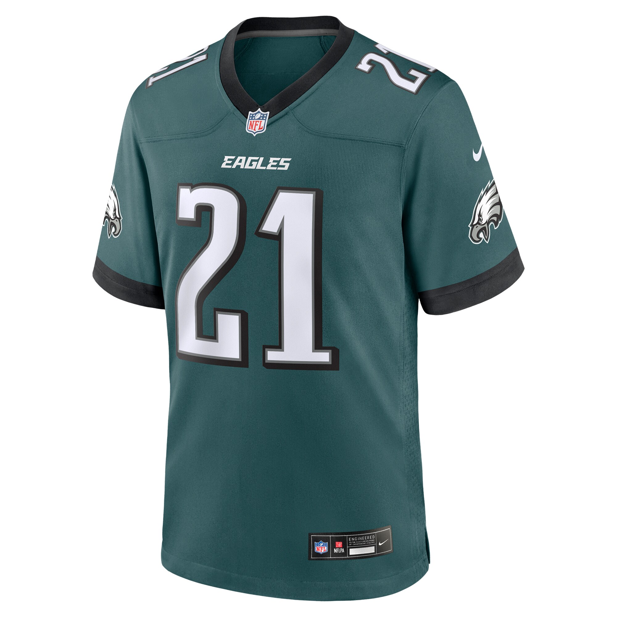 Men's Philadelphia Eagles Sydney Brown Midnight Green Team Game Jersey JS2170 nicesnker - Image 2