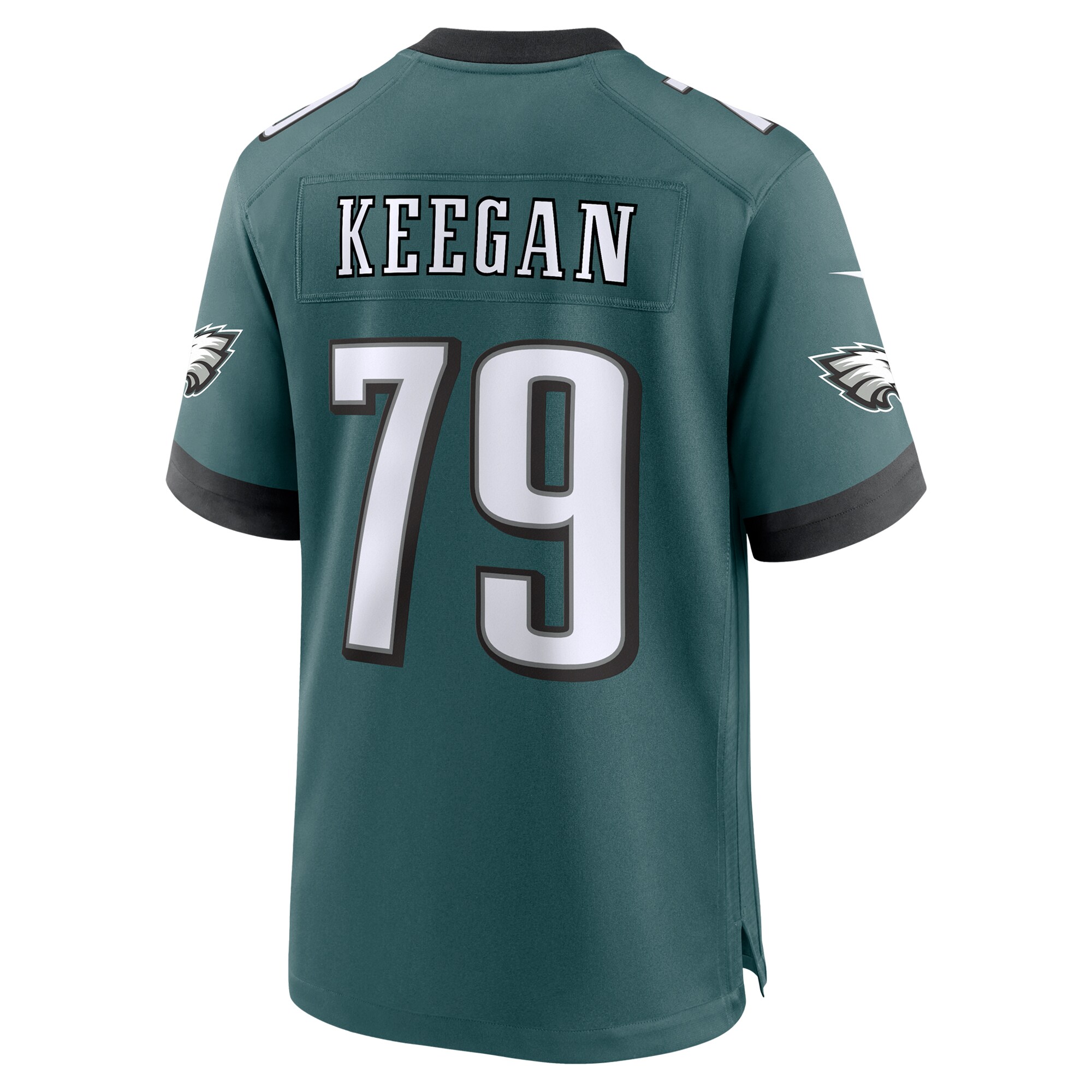 Men's Philadelphia Eagles Trevor Keegan Midnight Green Team Game Jersey JS8468 nicesnker - Image 3