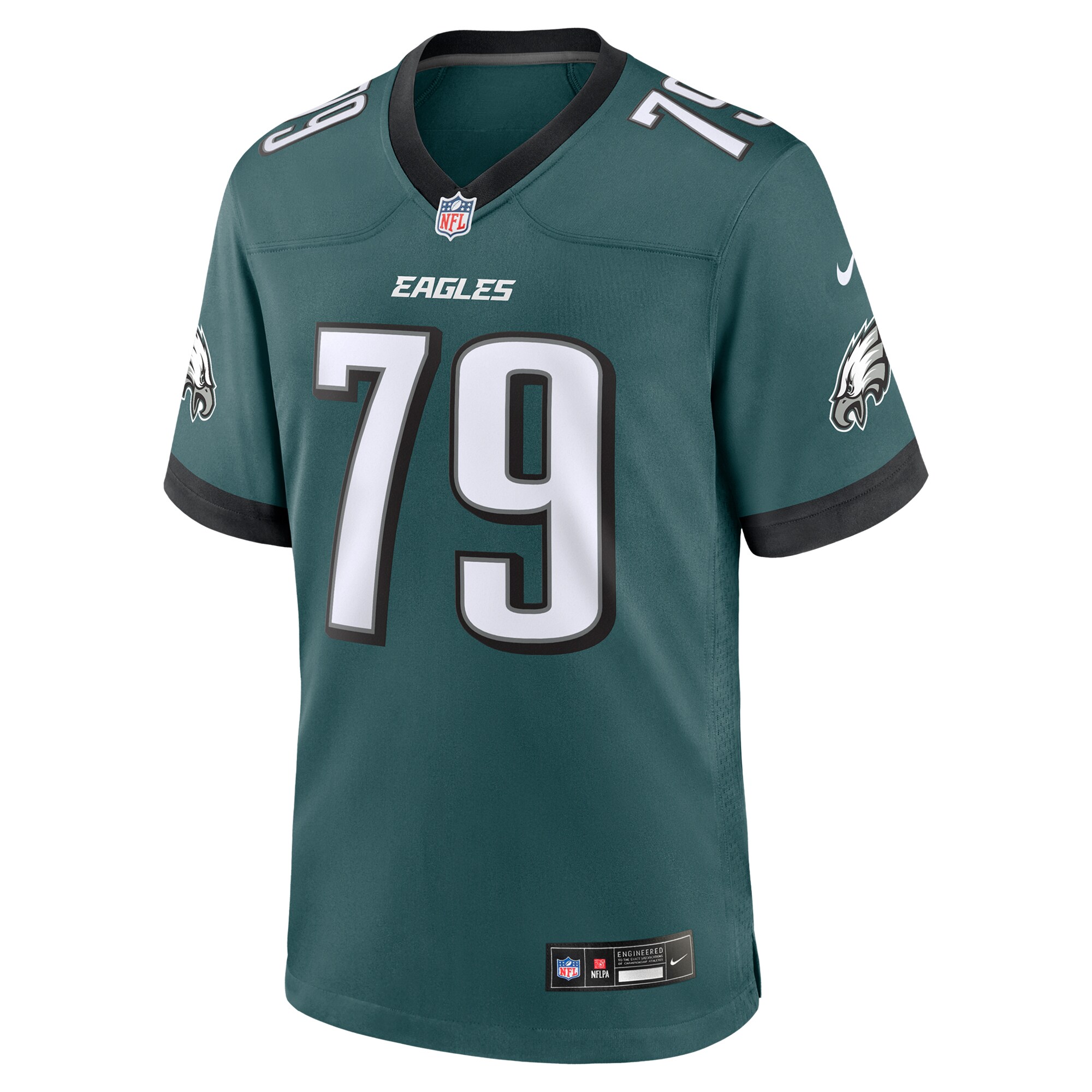 Men's Philadelphia Eagles Trevor Keegan Midnight Green Team Game Jersey JS8468 nicesnker - Image 2