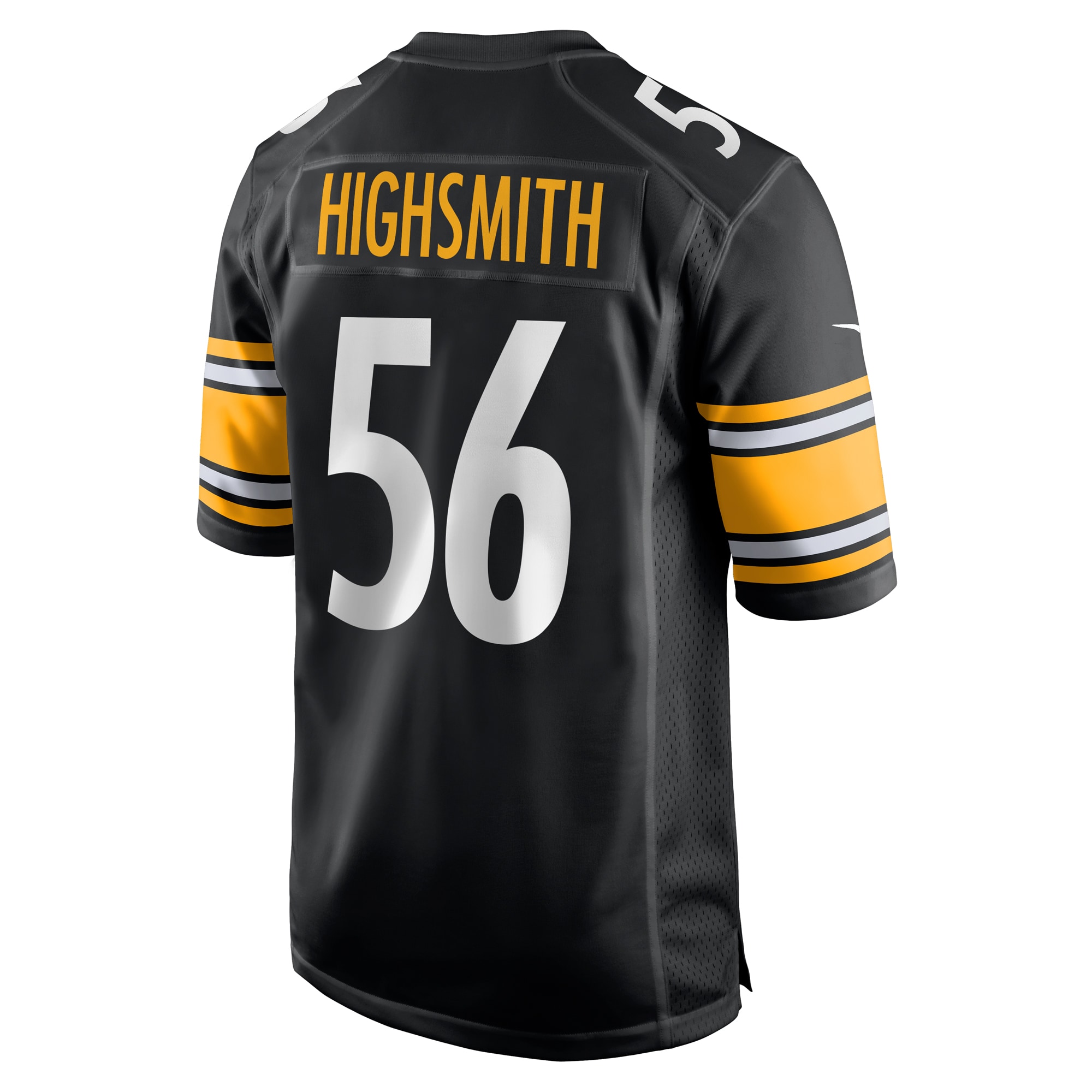Men's Pittsburgh Steelers Alex Highsmith Black Game Jersey JS8530 nicesnker - Image 3