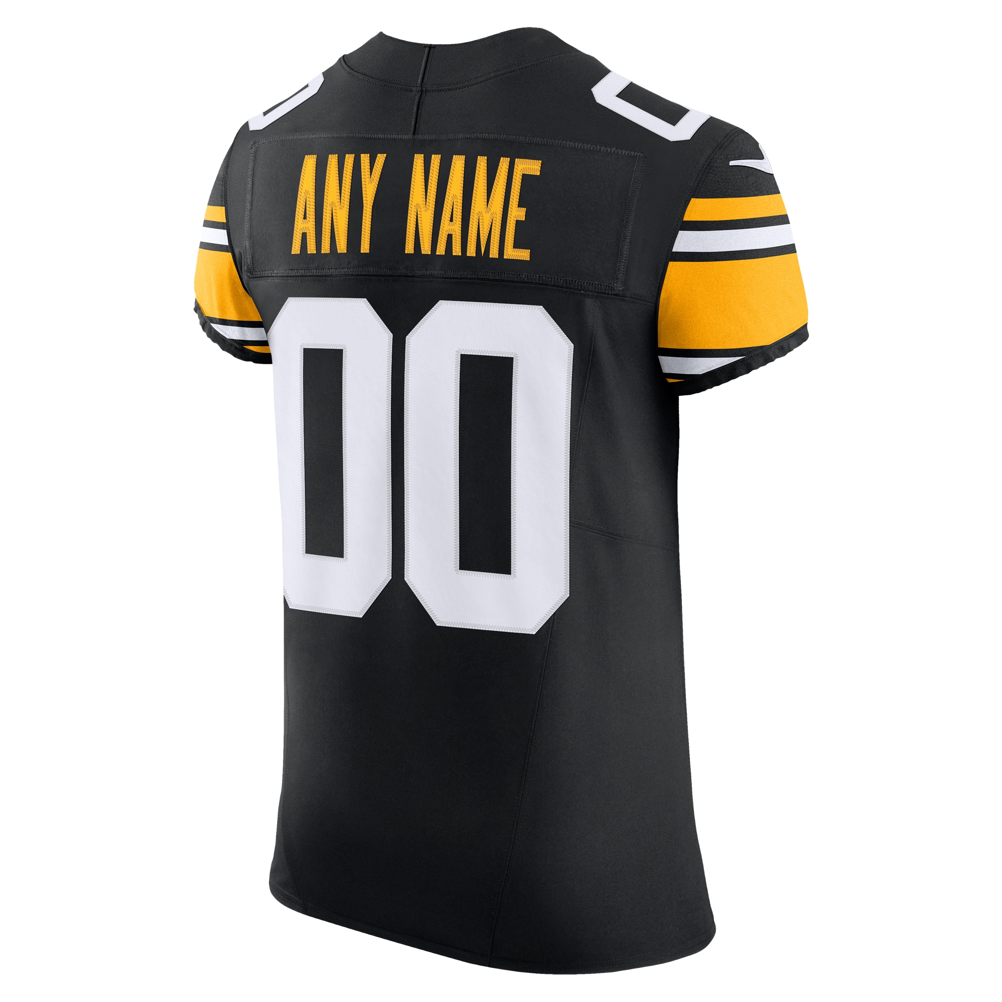 Men's Pittsburgh Steelers Black Vapor F.U.S.E. Elite Custom Jersey JS5223 nicesnker - Image 3