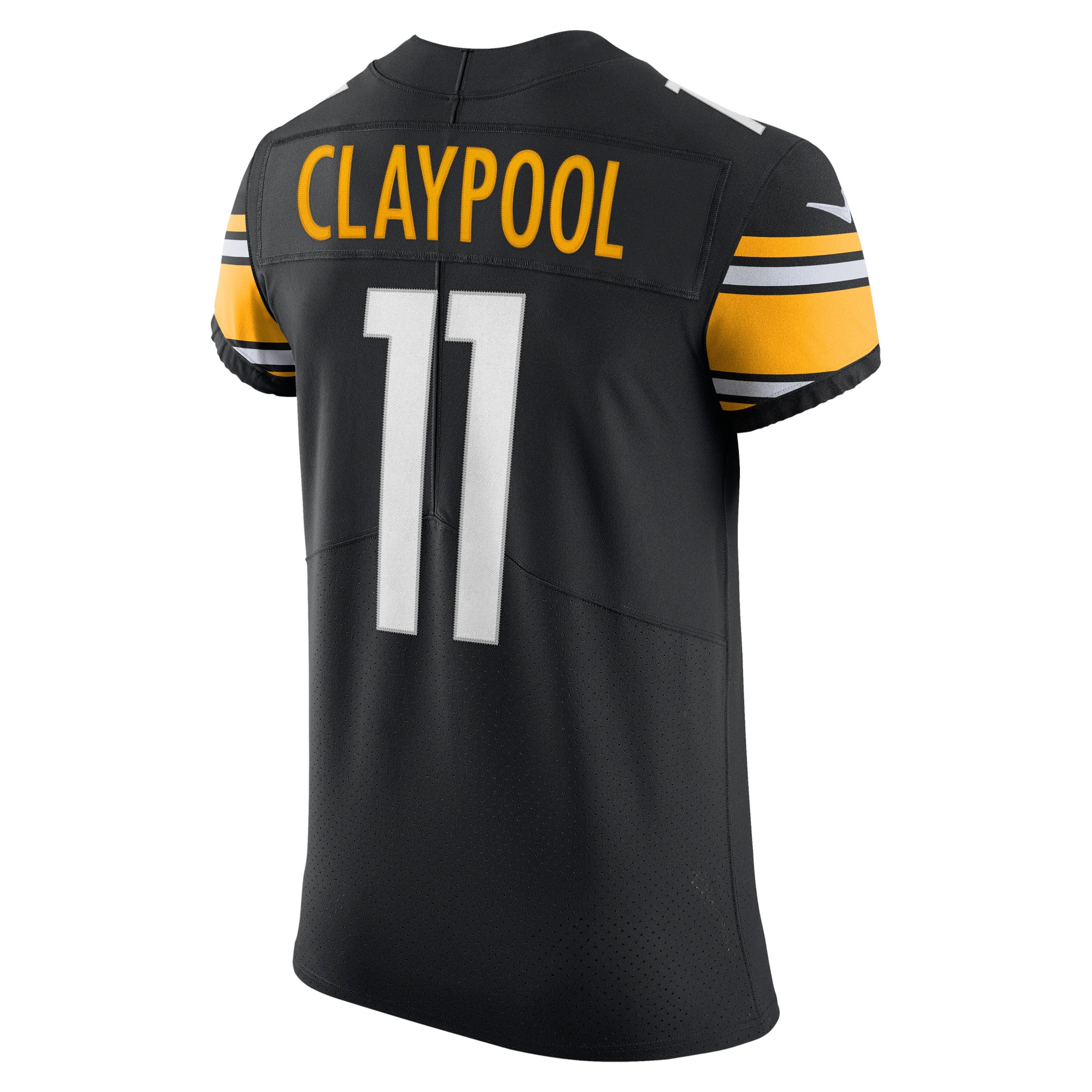 Men's Pittsburgh Steelers Chase Claypool Black Vapor Elite Player Jersey JS5093 nicesnker - Image 3
