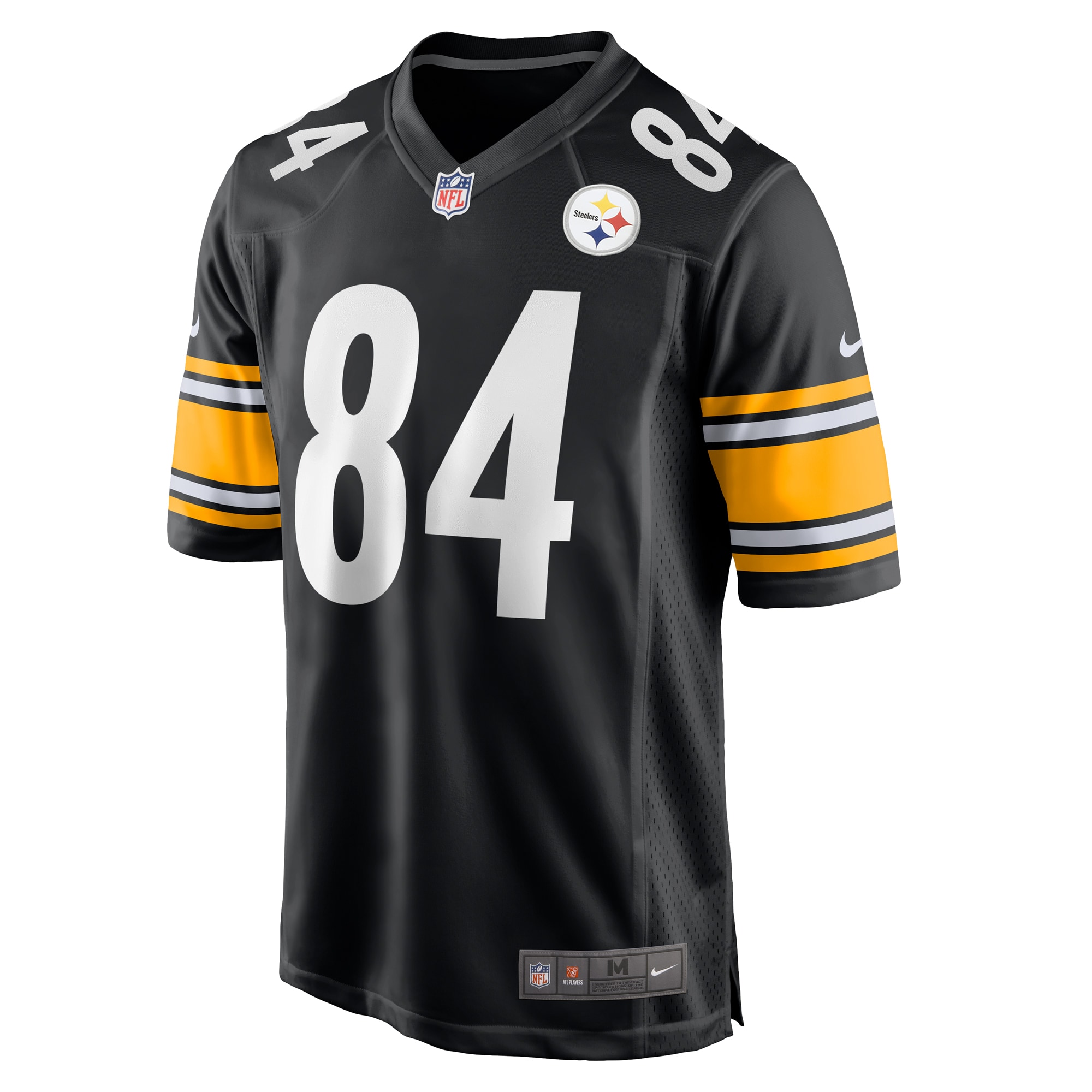 Men's Pittsburgh Steelers Cordarrelle Patterson Black Game Jersey JS9905 nicesnker - Image 2