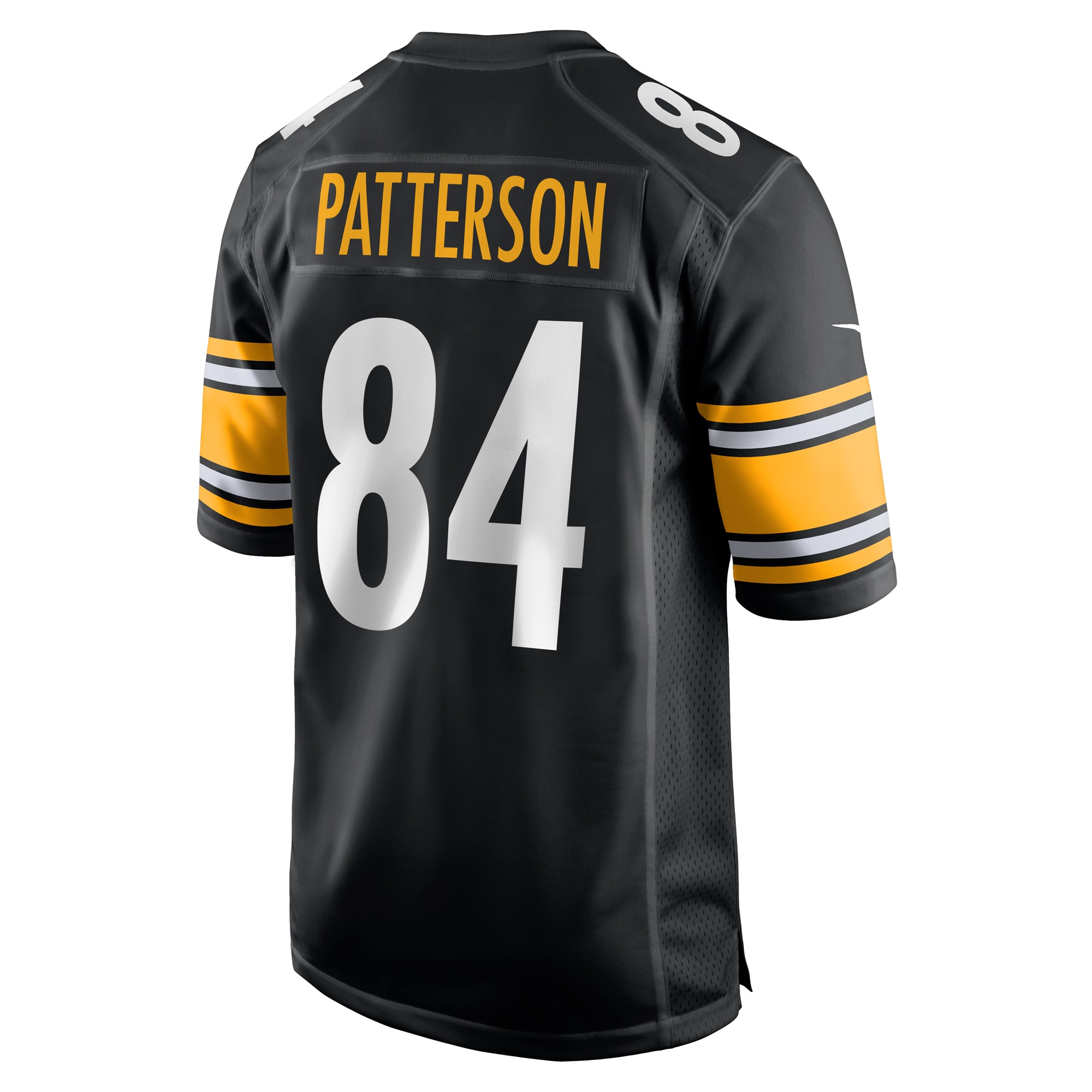 Men's Pittsburgh Steelers Cordarrelle Patterson Black Game Jersey JS9905 nicesnker - Image 3