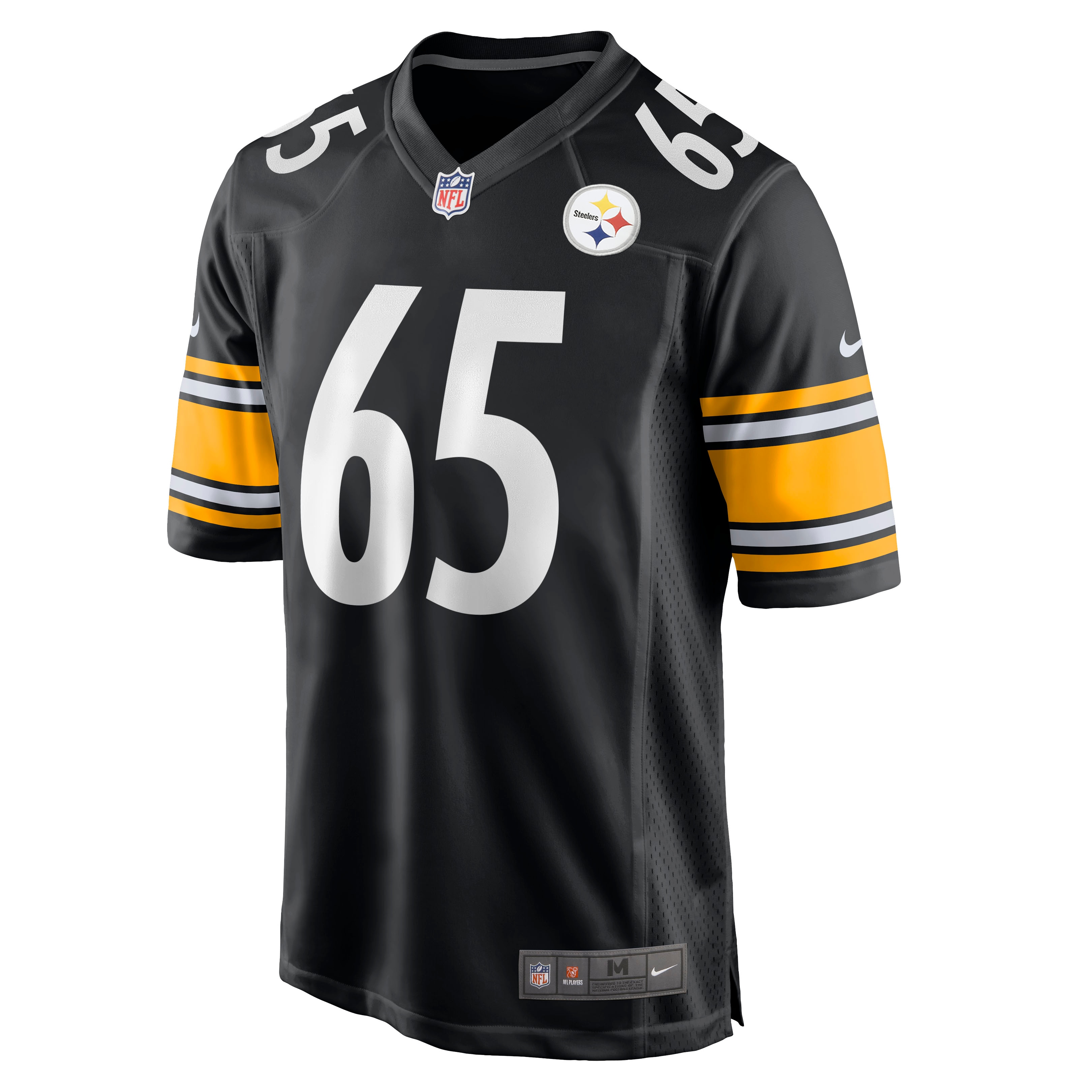 Men's Pittsburgh Steelers Dan Moore Jr. Black Game Jersey JS7158 nicesnker - Image 2