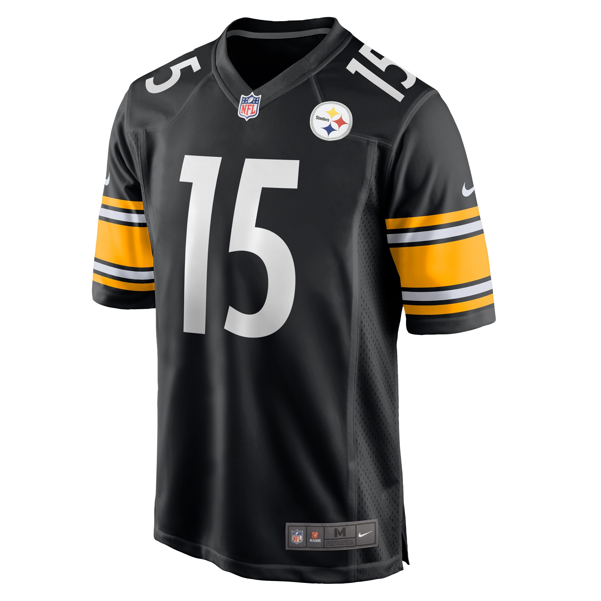 Men's Pittsburgh Steelers Denzel Mims Black Game Jersey JS5830 nicesnker - Image 2