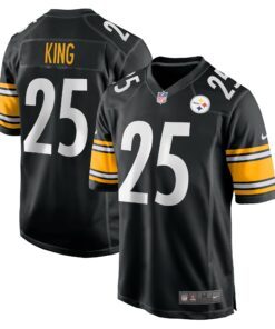 Men's Pittsburgh Steelers Desmond King Black Game Jersey JS4778 nicesnker