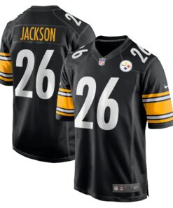 Men's Pittsburgh Steelers Donte Jackson Black Game Jersey JS4412 nicesnker