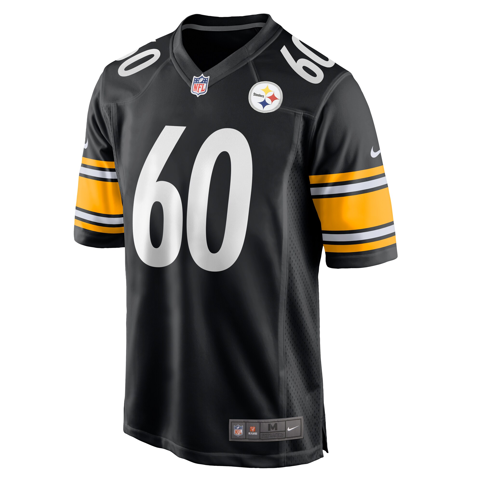 Men's Pittsburgh Steelers Dylan Cook Black Game Jersey JS4464 nicesnker - Image 2