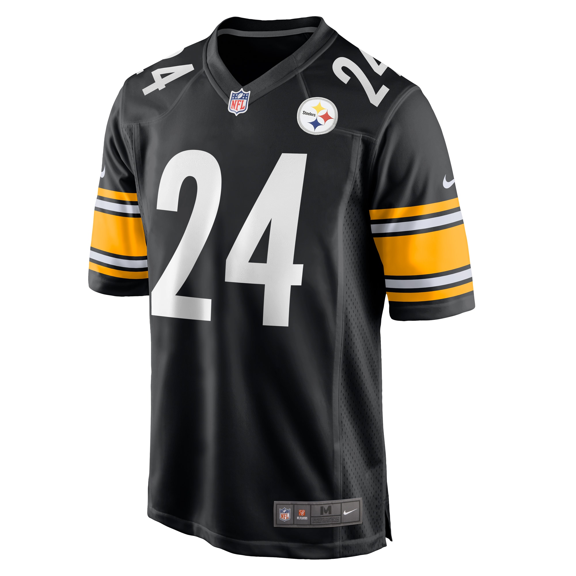 Men's Pittsburgh Steelers Joey Porter Jr. Black Game Jersey JS2455 nicesnker - Image 2