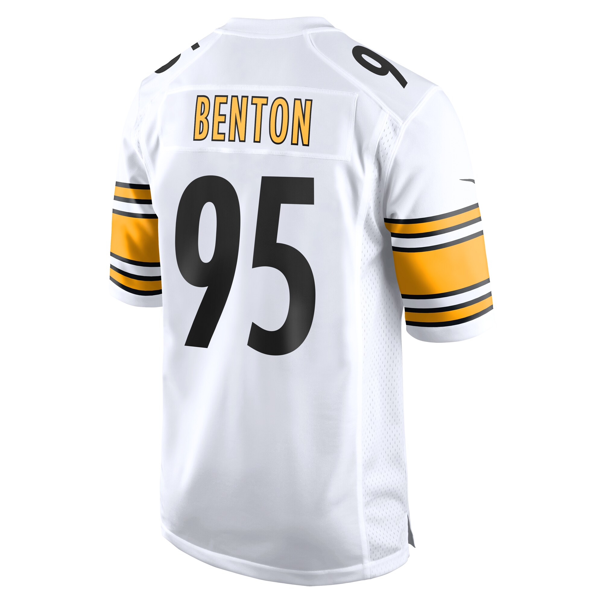 Men's Pittsburgh Steelers Keeanu Benton White Game Jersey JS2797 nicesnker - Image 3