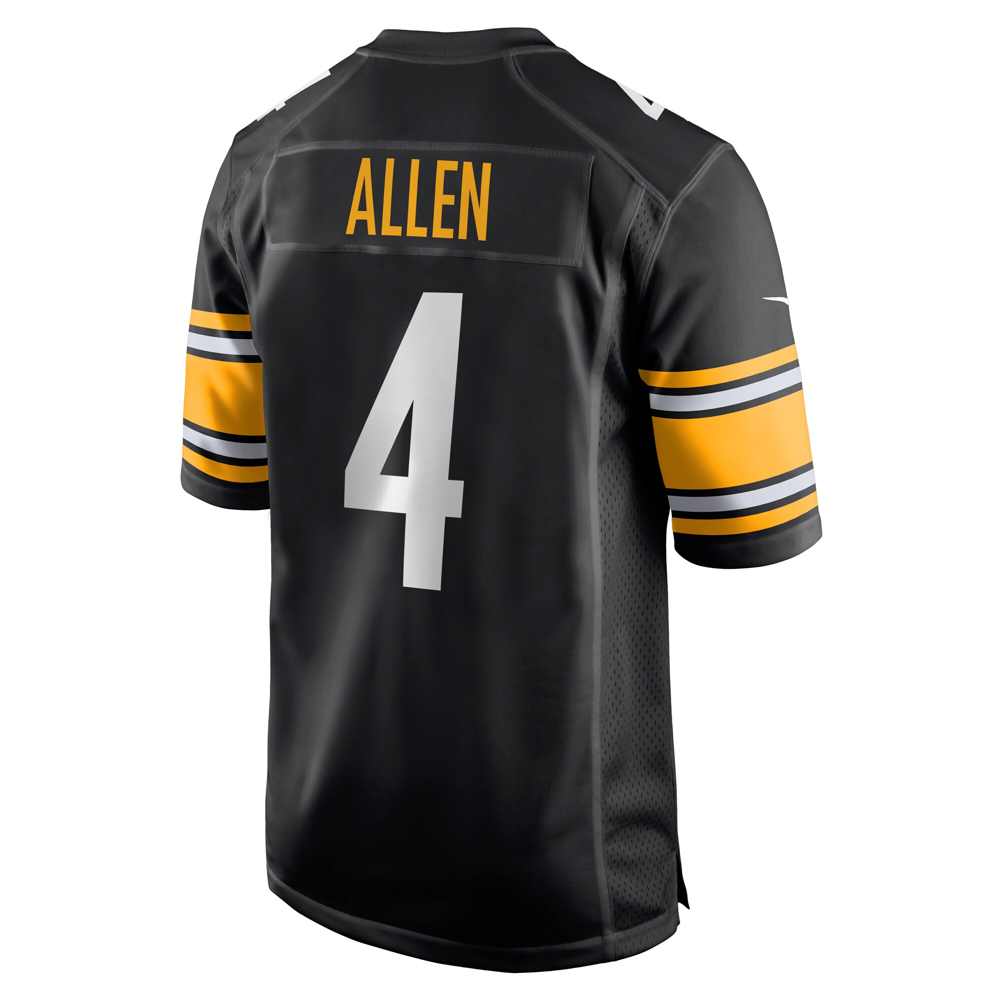 Men's Pittsburgh Steelers Kyle Allen Black Game Jersey JS5625 nicesnker - Image 3