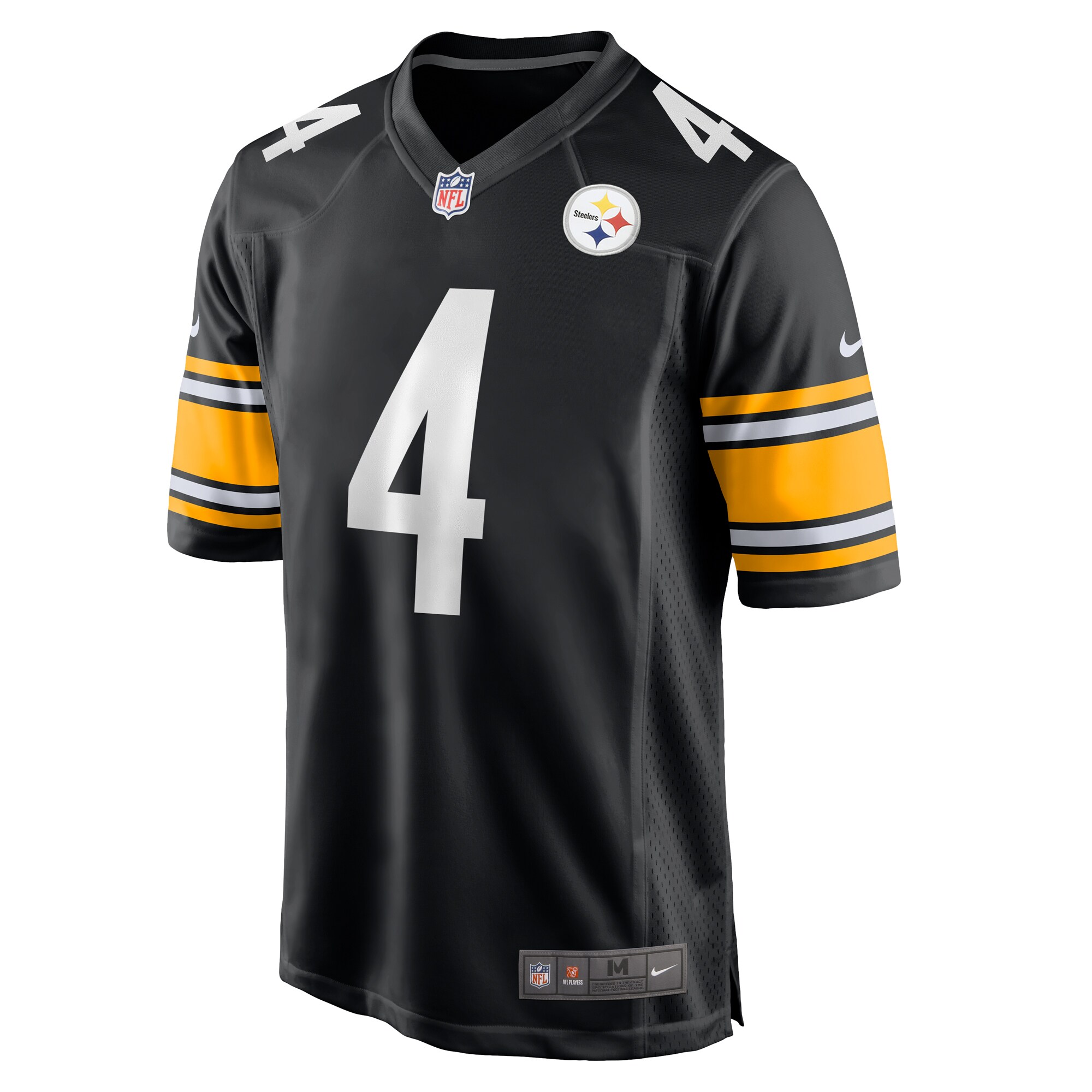 Men's Pittsburgh Steelers Kyle Allen Black Game Jersey JS5625 nicesnker - Image 2