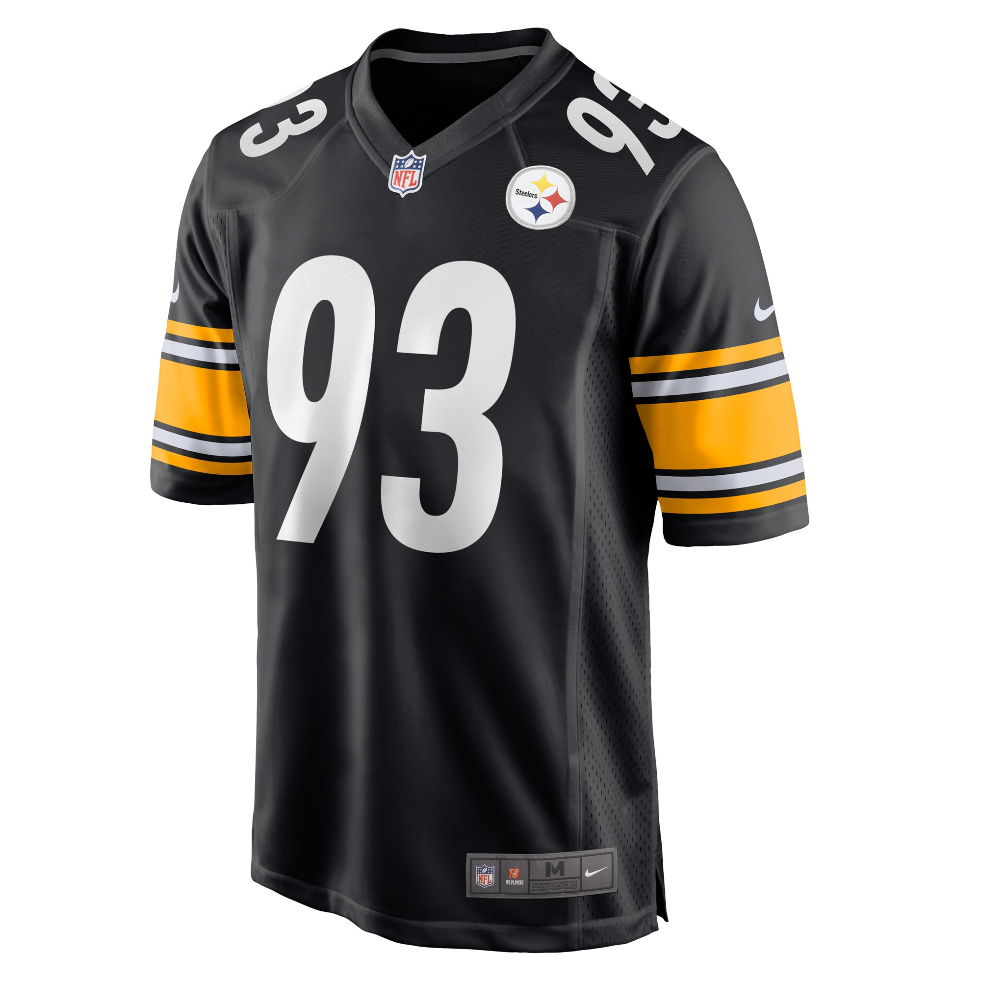 Men's Pittsburgh Steelers Mark Robinson Black Game Player Jersey JS1508 nicesnker - Image 2
