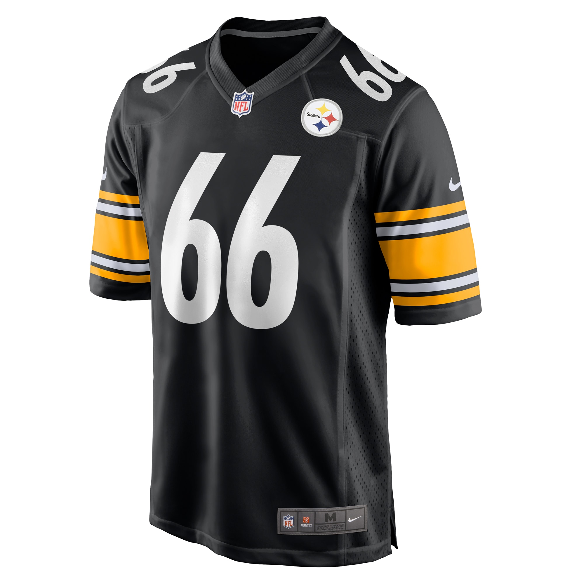 Men's Pittsburgh Steelers Mason McCormick Black Game Jersey JS3470 nicesnker - Image 2