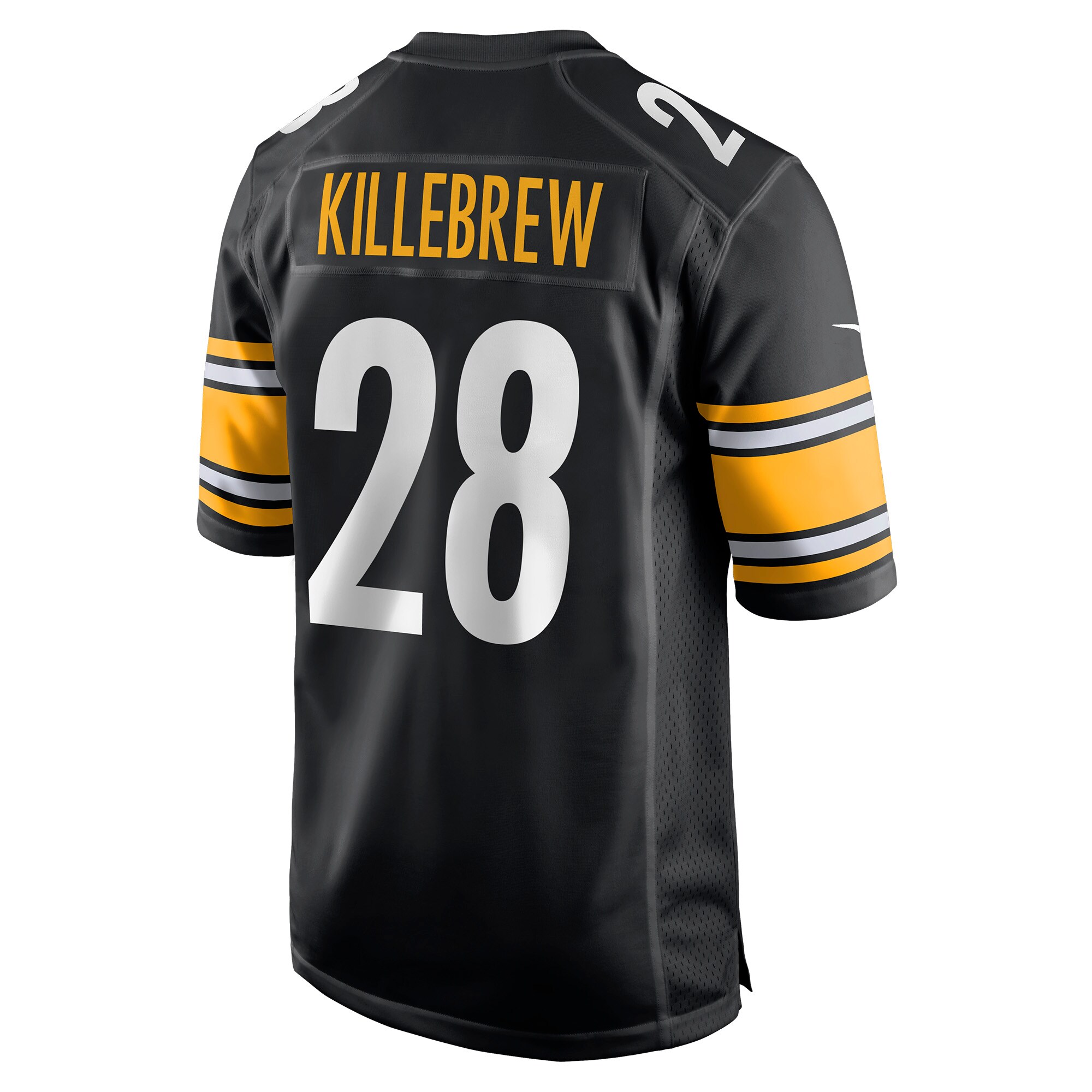 Men's Pittsburgh Steelers Miles Killebrew Black Game Jersey JS8671 nicesnker - Image 3