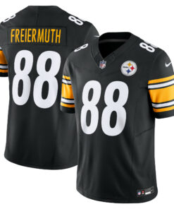 Men's Pittsburgh Steelers Pat Freiermuth Black Vapor F.U.S.E. Limited Jersey JS3064 nicesnker