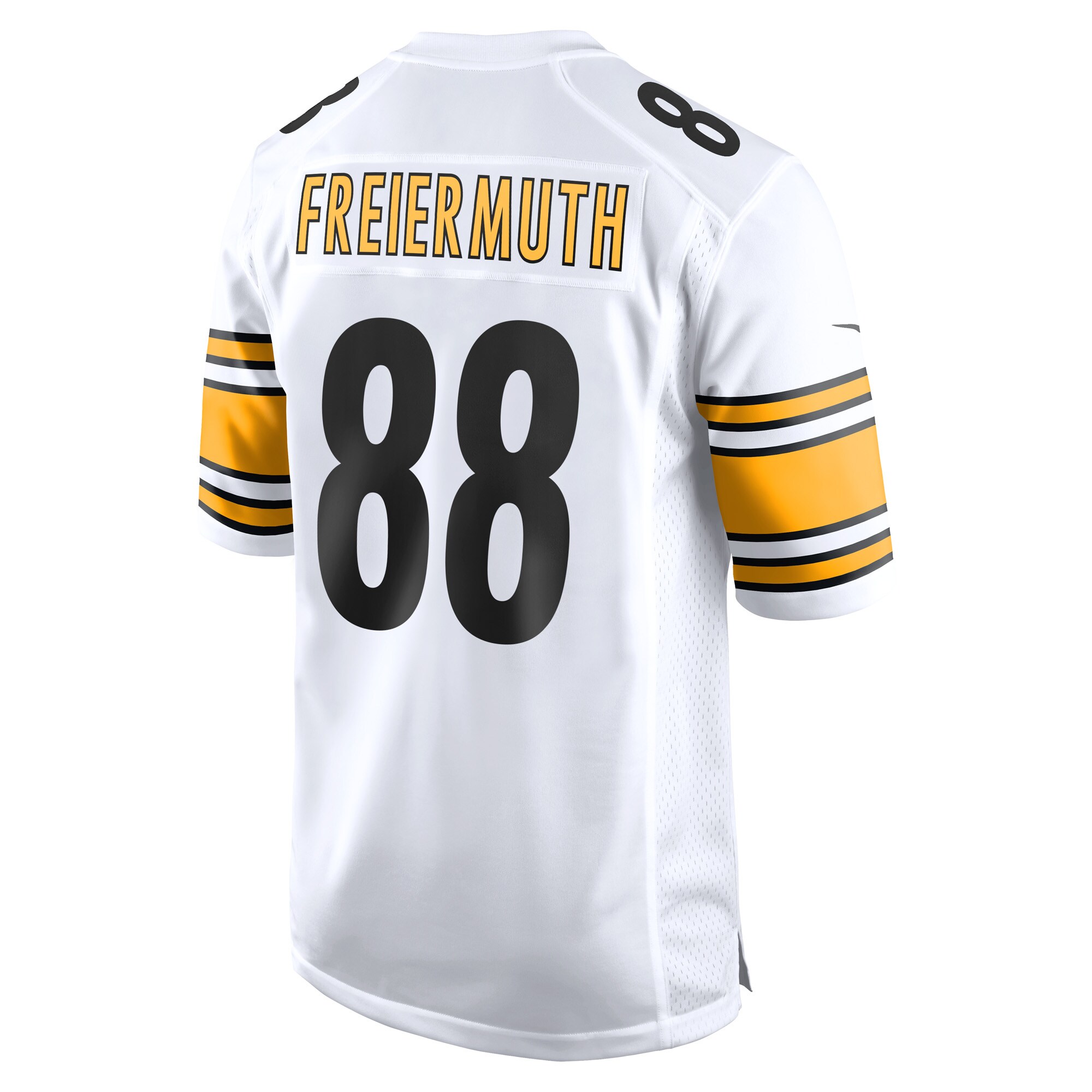 Men's Pittsburgh Steelers Pat Freiermuth White Game Player Jersey JS6111 nicesnker - Image 3