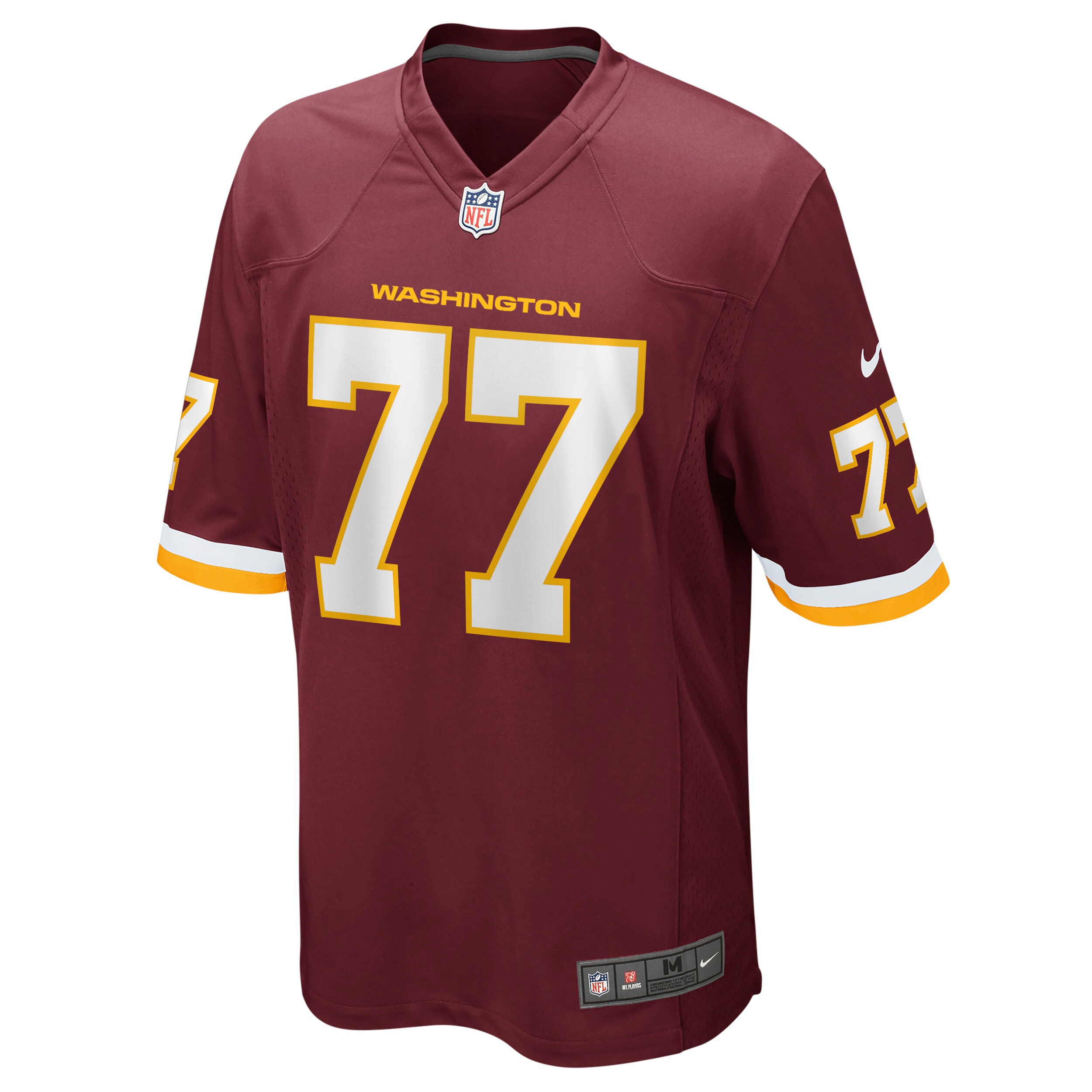 Men's Saahdiq Charles Washington Football Team Burgundy Game Player Jersey JS7791 nicesnker - Image 2