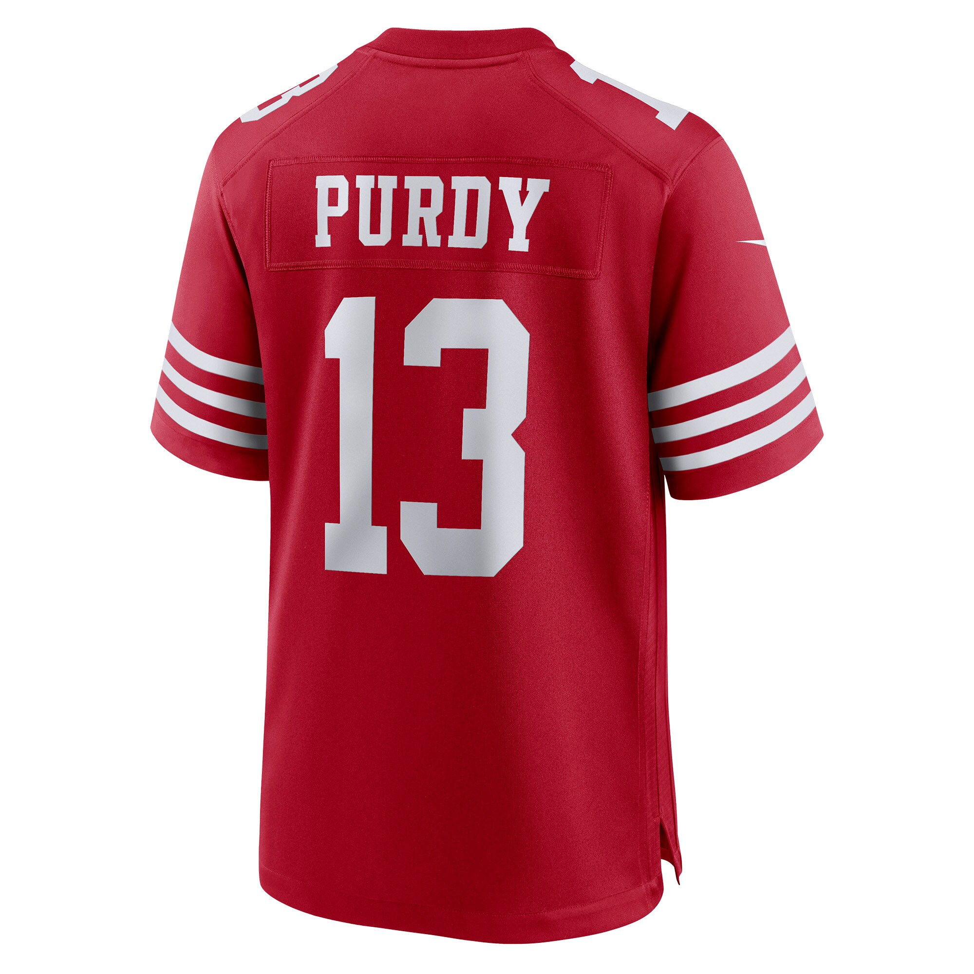 Men's San Francisco 49ers Brock Purdy Scarlet Game Player Jersey JS7305 nicesnker - Image 3