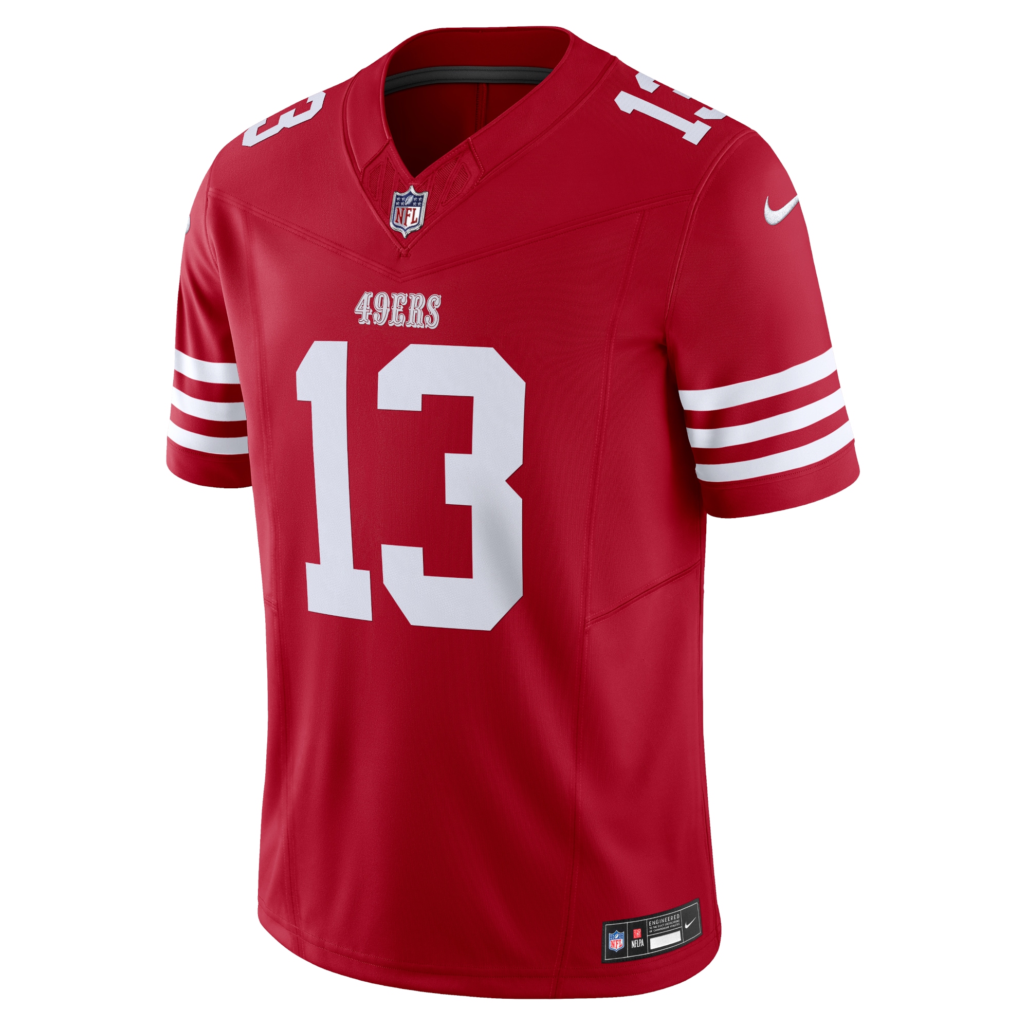 Men's San Francisco 49ers Brock Purdy Scarlet Vapor F.U.S.E. Limited Jersey JS2548 nicesnker - Image 2