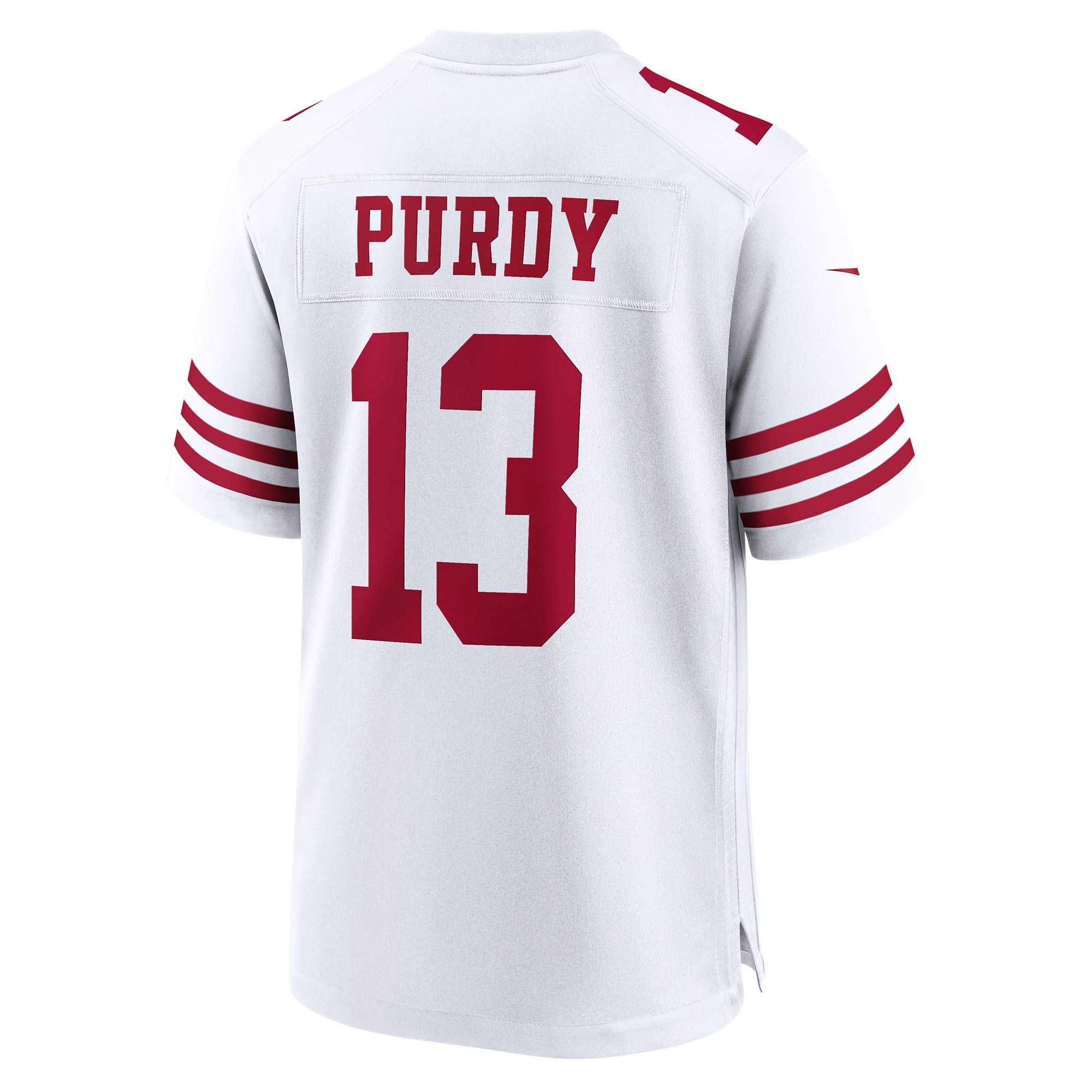 Men's San Francisco 49ers Brock Purdy White Game Player Jersey JS5154 nicesnker - Image 3