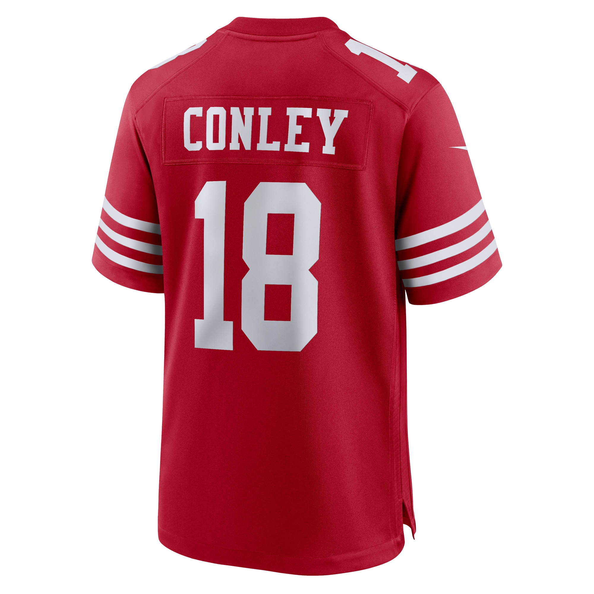 Men's San Francisco 49ers Chris Conley Scarlet Game Jersey JS2228 nicesnker - Image 3