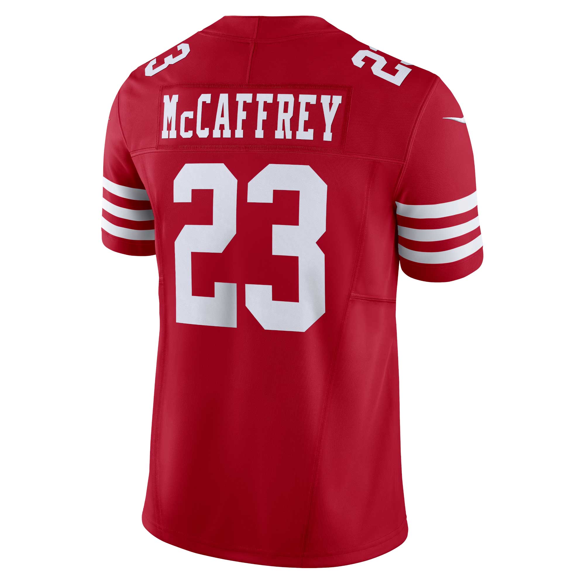 Men's San Francisco 49ers Christian McCaffrey Scarlet Vapor F.U.S.E. Limited Jersey JS4731 nicesnker - Image 3