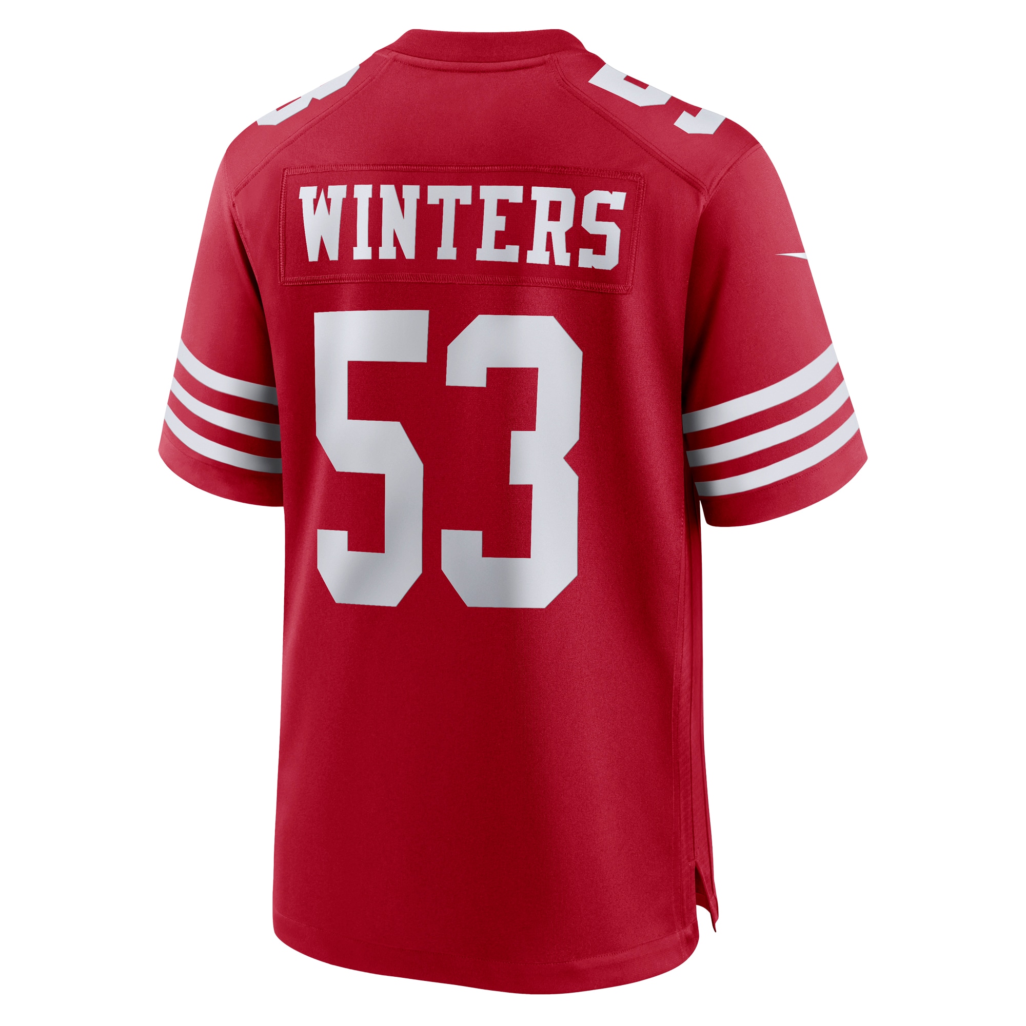 Men's San Francisco 49ers Dee Winters Scarlet Team Game Jersey JS7275 nicesnker - Image 3