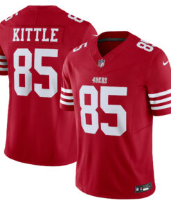 Men's San Francisco 49ers George Kittle Scarlet Vapor F.U.S.E. Limited Jersey JS2269 nicesnker