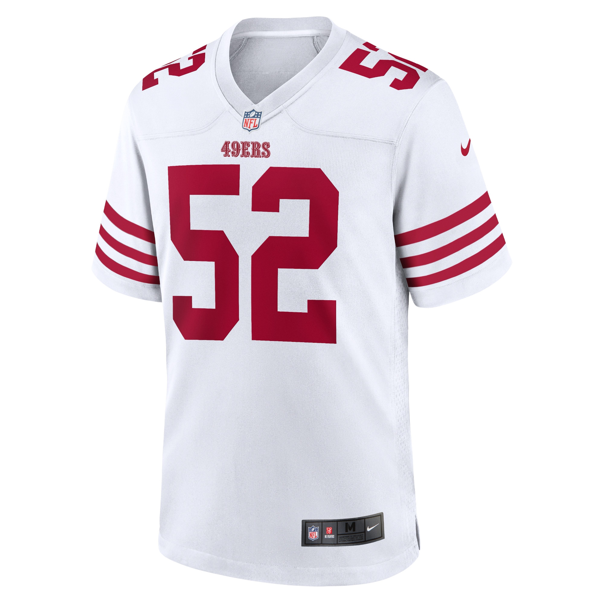 Men's San Francisco 49ers Patrick Willis White Retired Player Game Jersey JS7526 nicesnker - Image 2