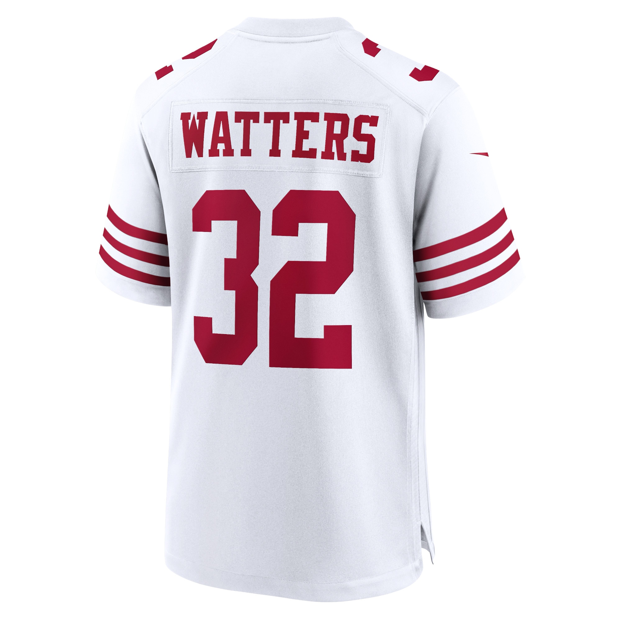 Men's San Francisco 49ers Ricky Watters White Retired Player Game Jersey JS7601 nicesnker - Image 3