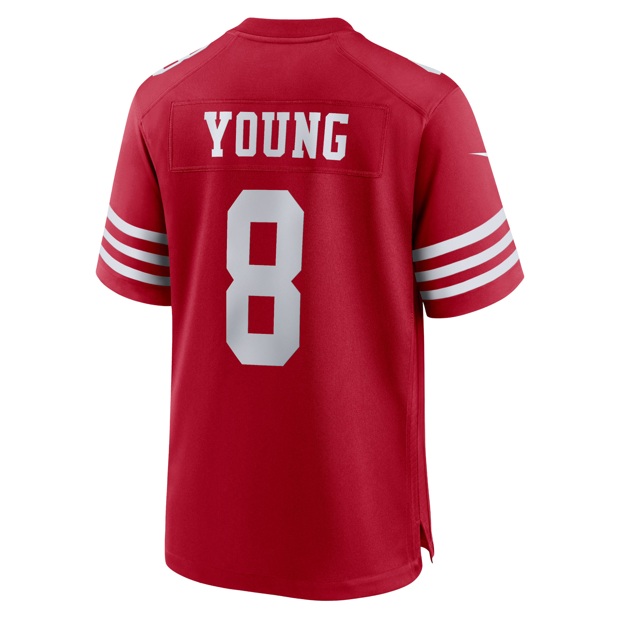 Men's San Francisco 49ers Steve Young Scarlet Retired Game Player Jersey JS6075 nicesnker - Image 3