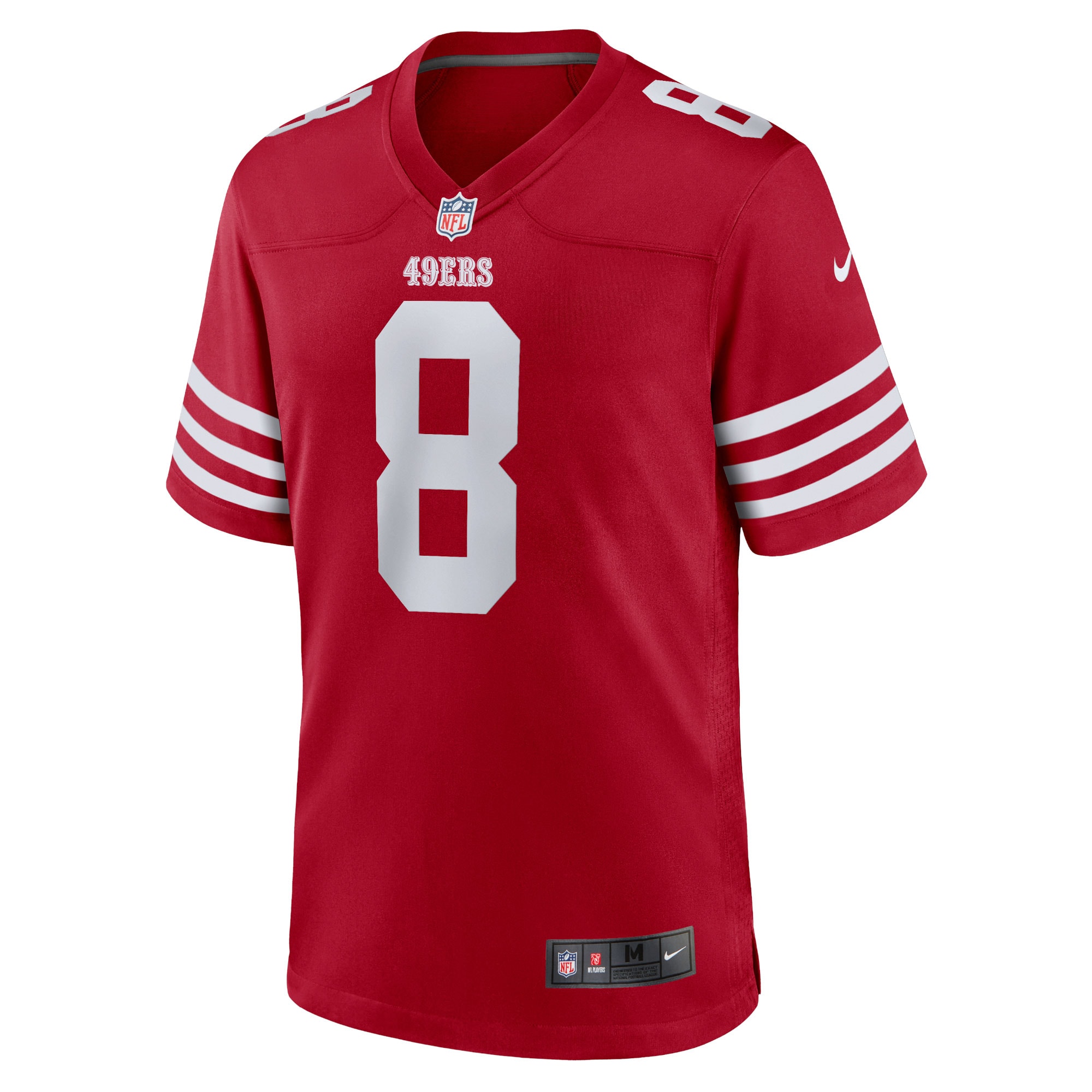 Men's San Francisco 49ers Steve Young Scarlet Retired Game Player Jersey JS6075 nicesnker - Image 2