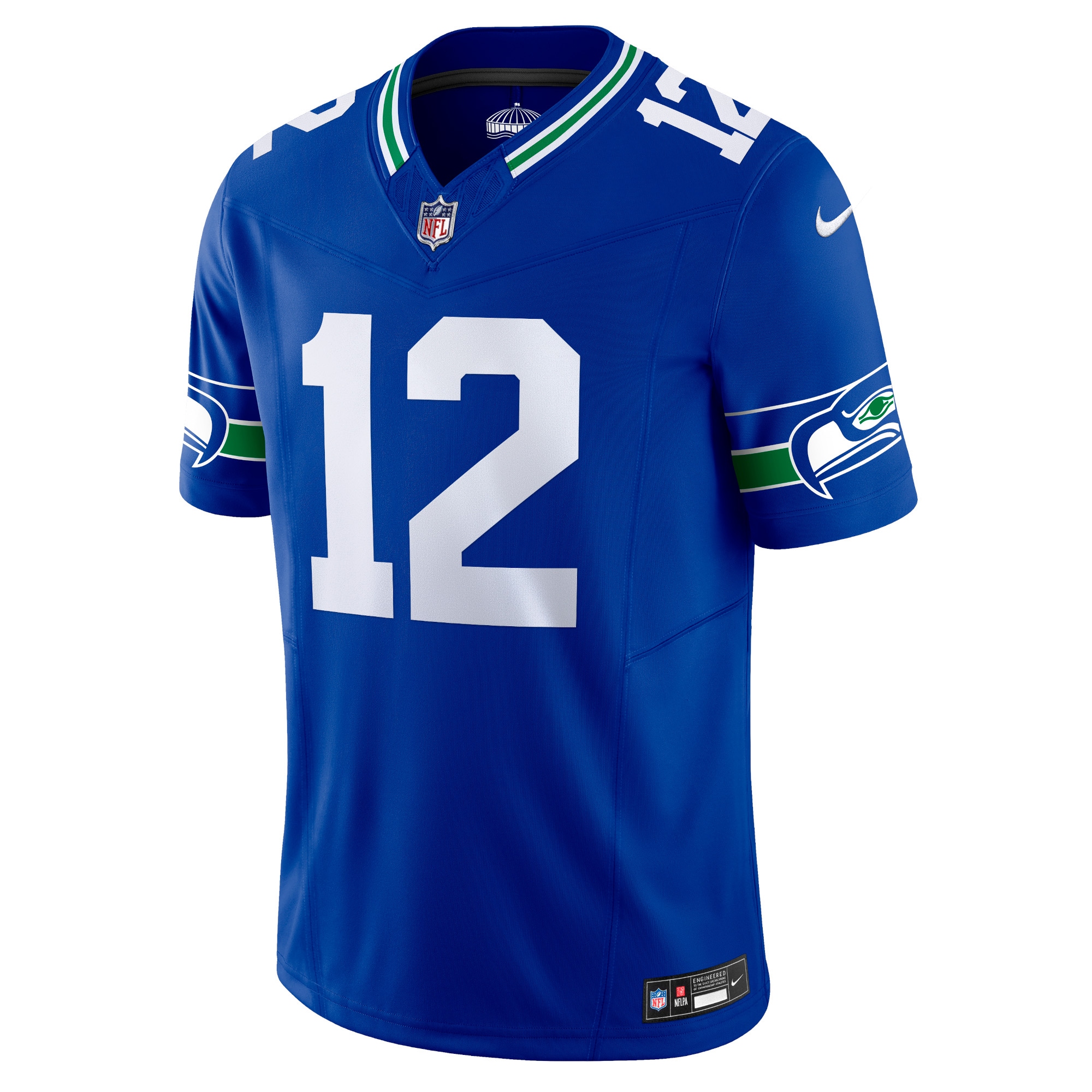 Men's Seattle Seahawks 12th Fan Royal Vapor F.U.S.E. Limited Jersey JS5248 nicesnker - Image 2