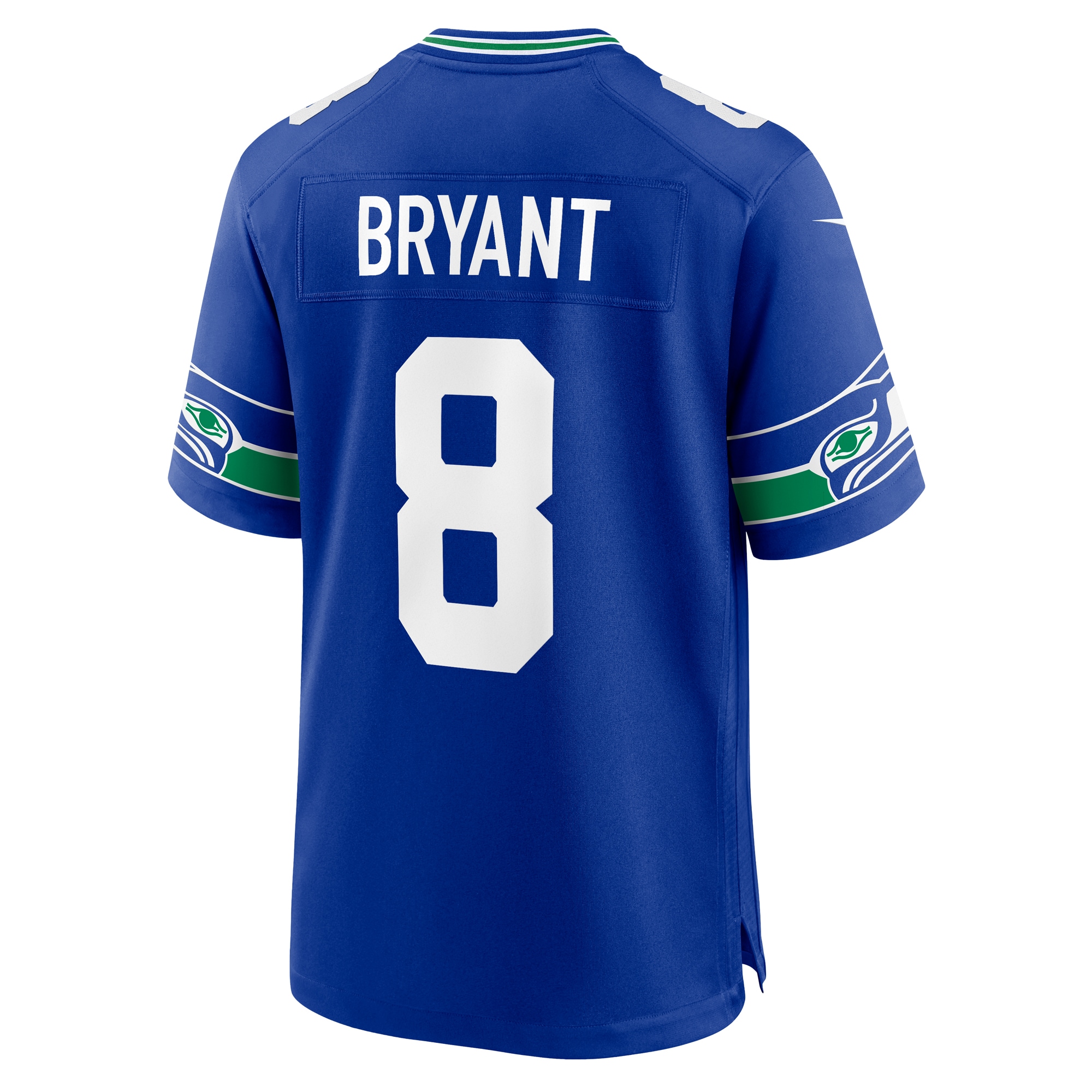Men's Seattle Seahawks Coby Bryant Royal Throwback Player Game Jersey JS3305 nicesnker - Image 3