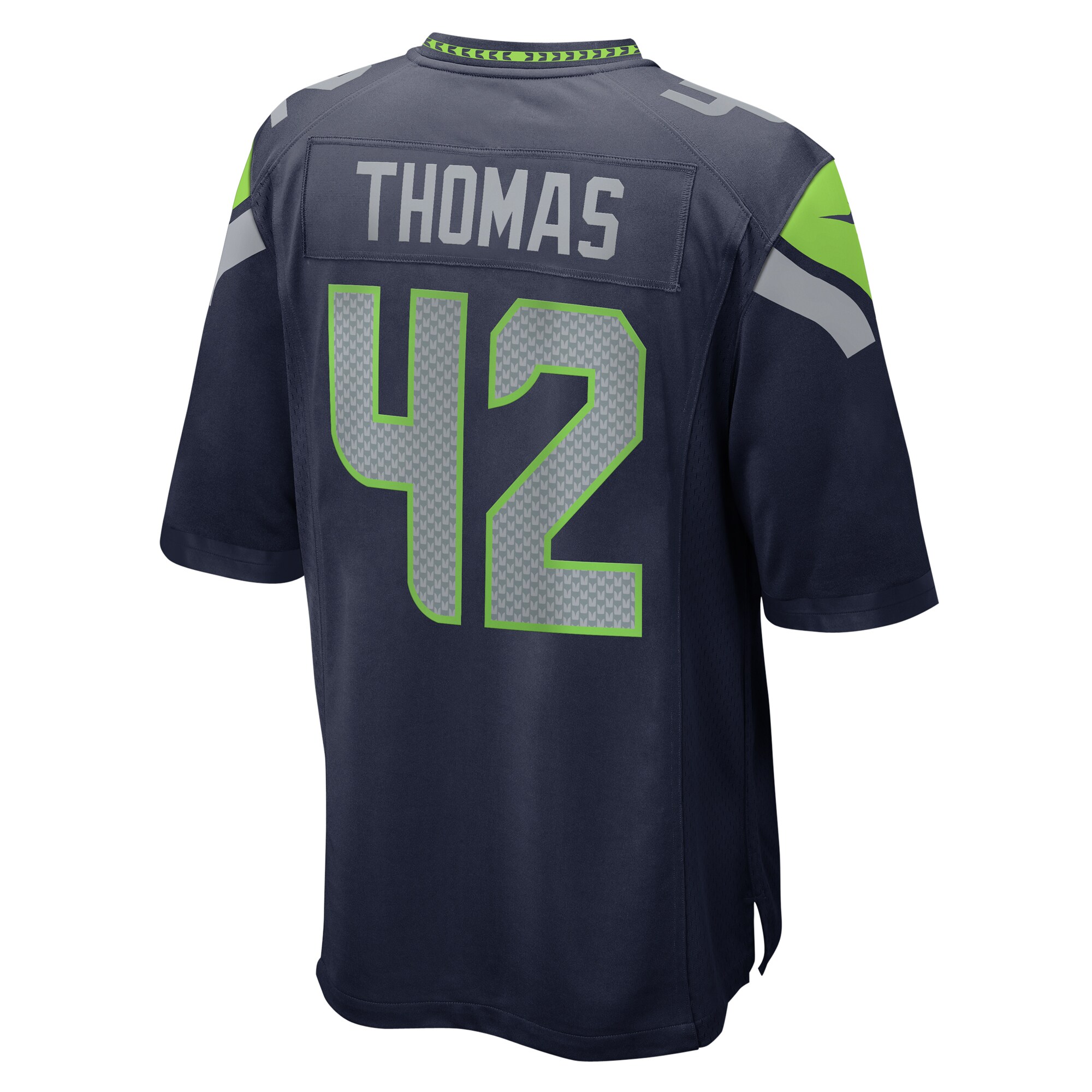 Men's Seattle Seahawks Drake Thomas College Navy Game Jersey JS7901 nicesnker - Image 3