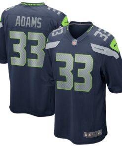 Men's Seattle Seahawks Jamal Adams College Navy Game Player Jersey JS3512 nicesnker