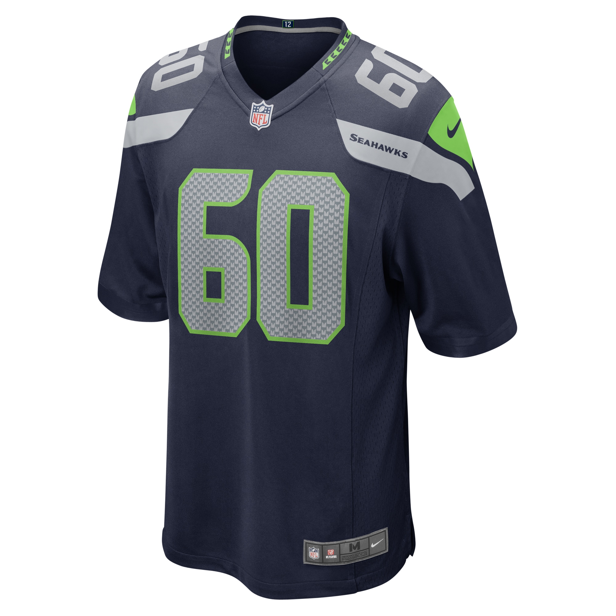 Men's Seattle Seahawks Phil Haynes College Navy Game Jersey JS5622 nicesnker - Image 2