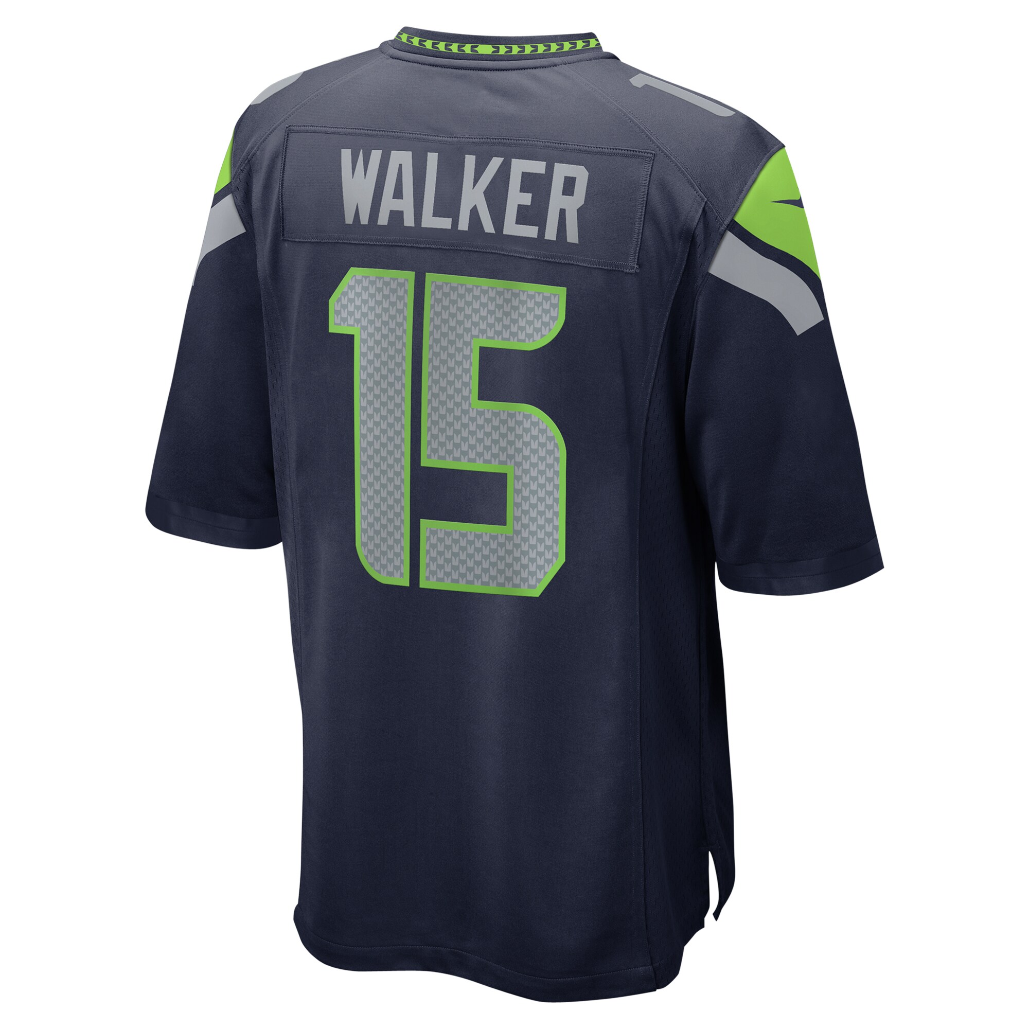 Men's Seattle Seahawks P.J. Walker College Navy Game Jersey JS1165 nicesnker - Image 3