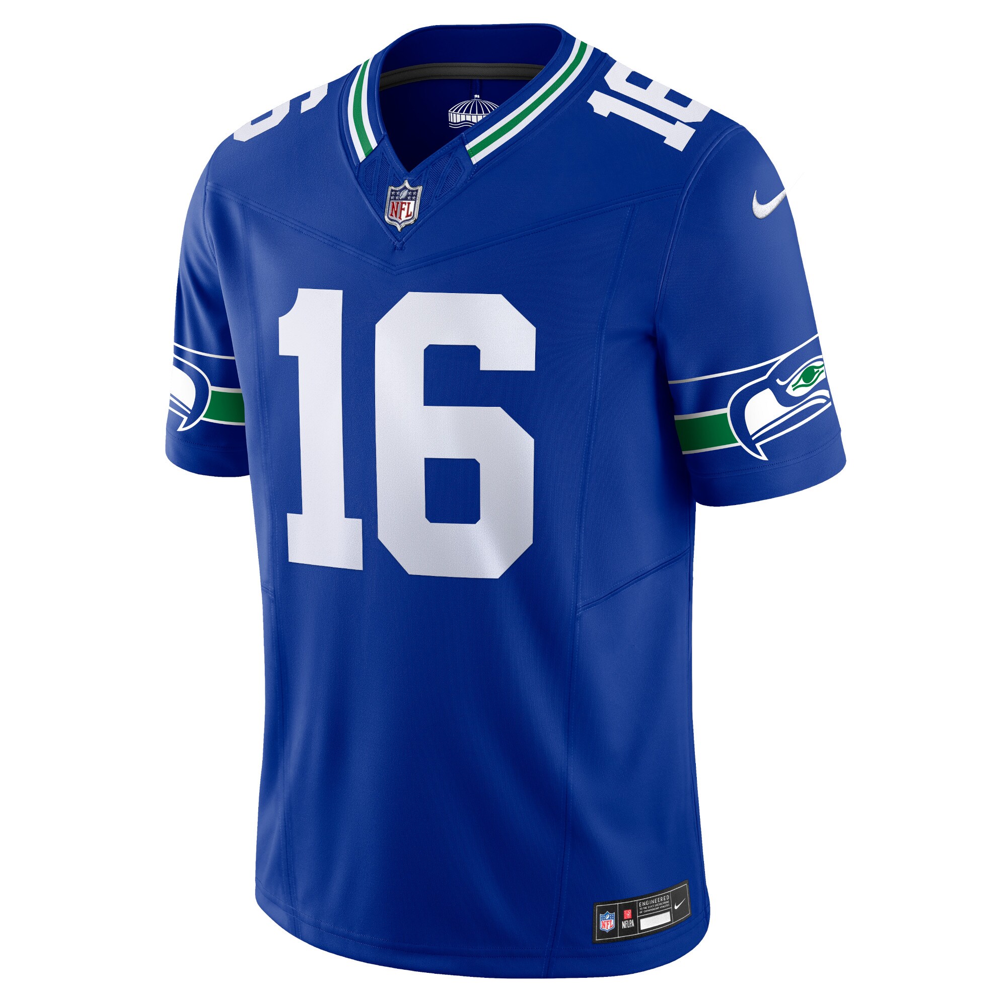 Men's Seattle Seahawks Tyler Lockett Royal Vapor F.U.S.E. Limited Jersey JS4535 nicesnker - Image 2