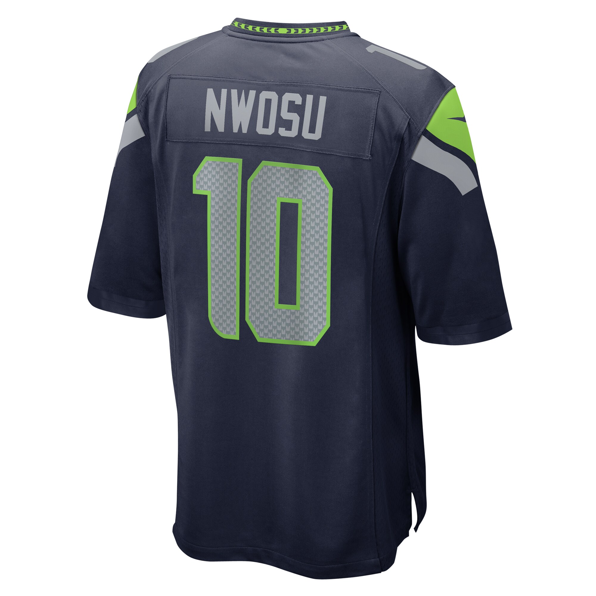 Men's Seattle Seahawks Uchenna Nwosu College Navy Game Jersey JS6256 nicesnker - Image 3