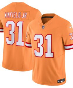 Men's Tampa Bay Buccaneers Antoine Winfield Jr. Orange Vapor F.U.S.E. Limited Jersey JS6578 nicesnker