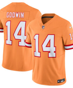 Men's Tampa Bay Buccaneers Chris Godwin Orange Vapor F.U.S.E. Limited Jersey JS9787 nicesnker