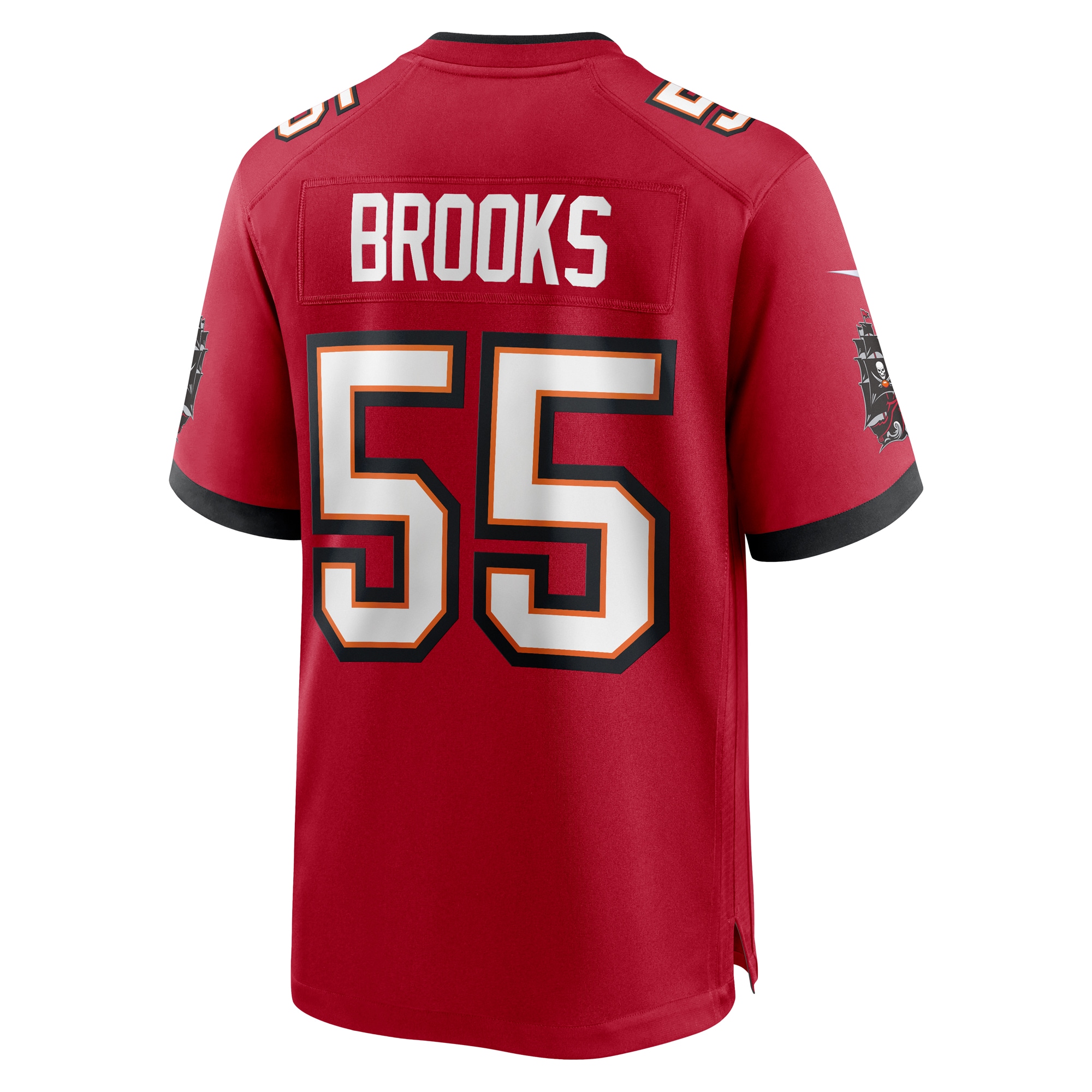 Men's Tampa Bay Buccaneers Derrick Brooks Red Retired Player Game Jersey JS9260 nicesnker - Image 3