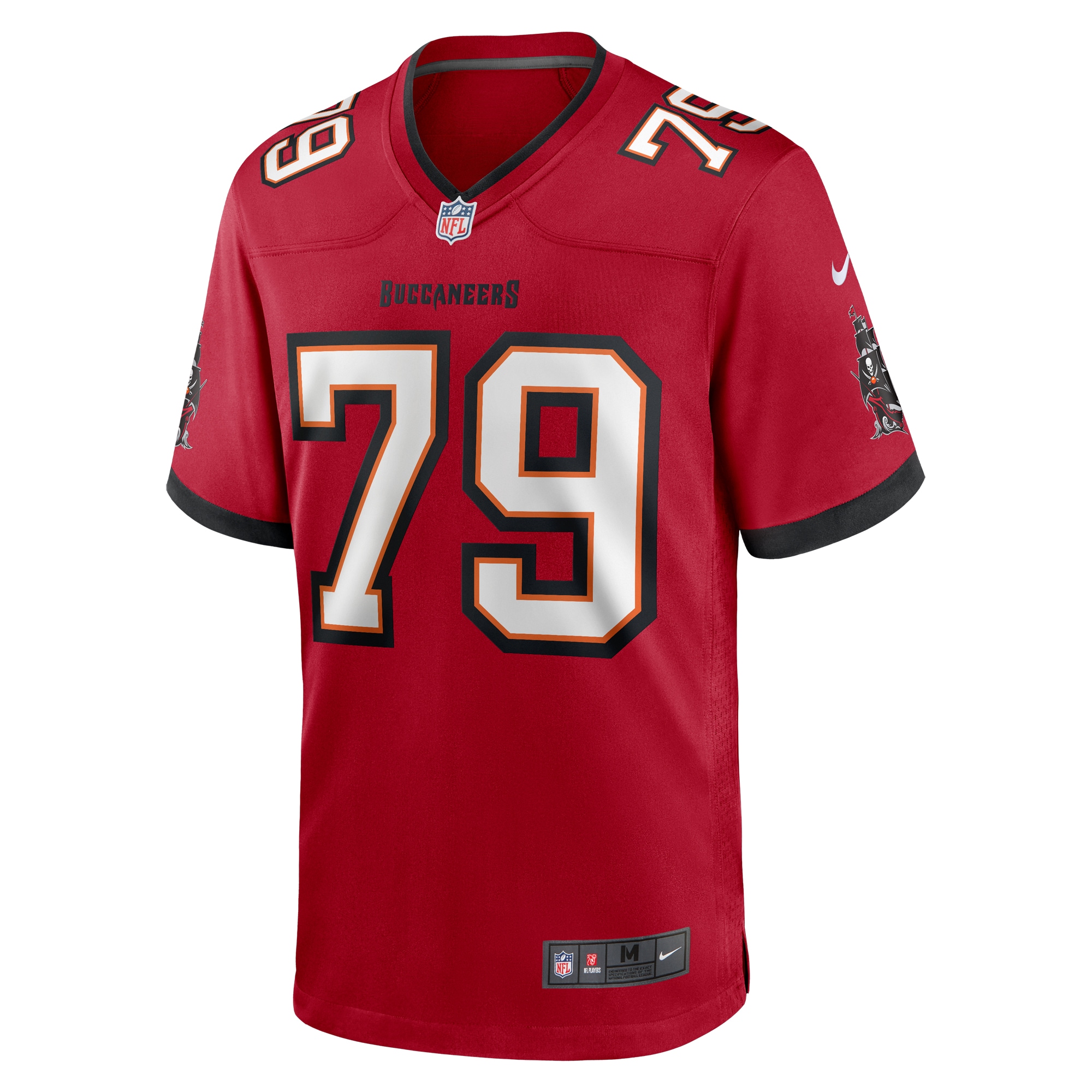 Men's Tampa Bay Buccaneers Elijah Klein Red Game Jersey JS8653 nicesnker - Image 2